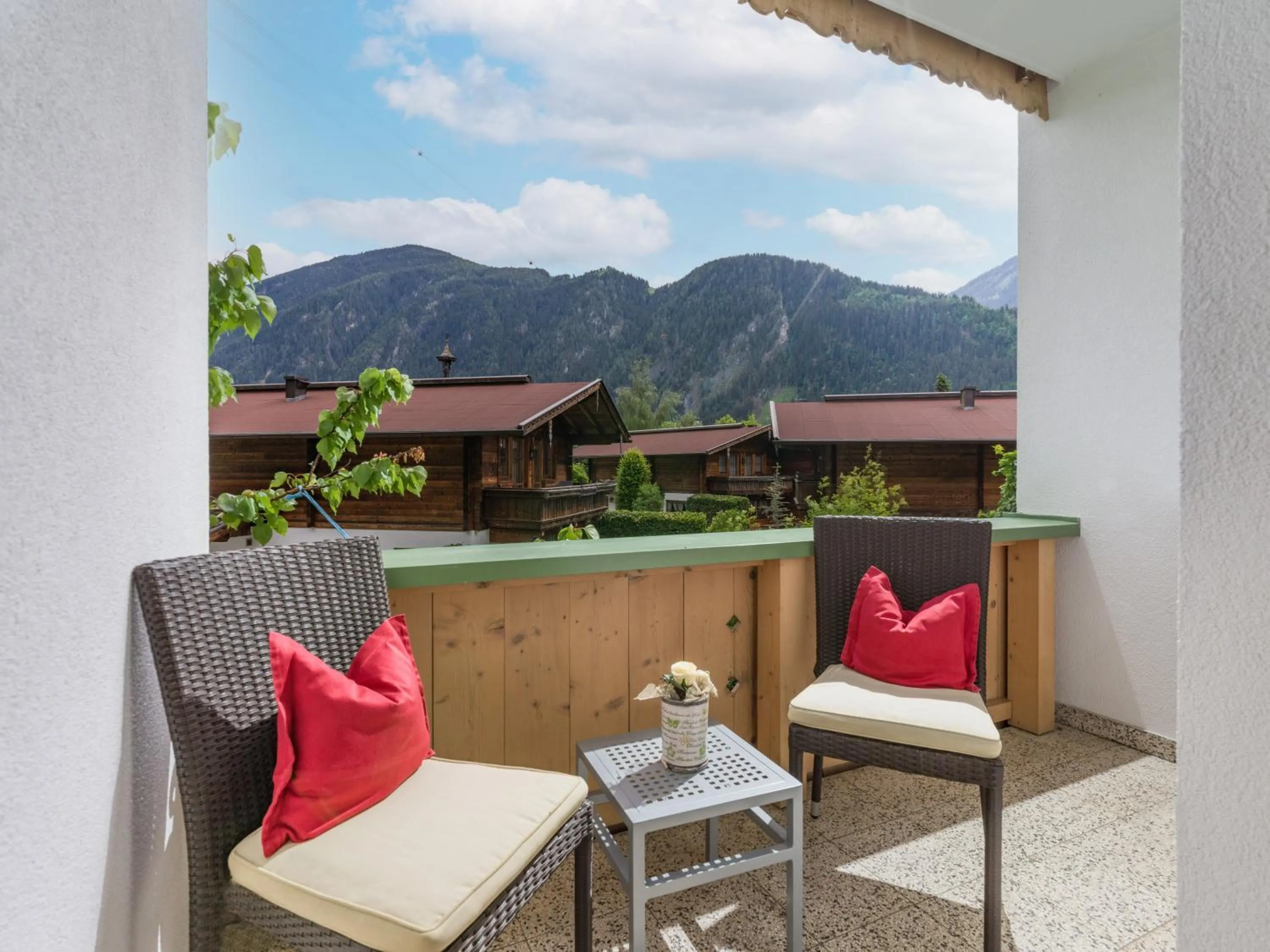 Balcony/Terrace in Hotel Garni Ferienhof