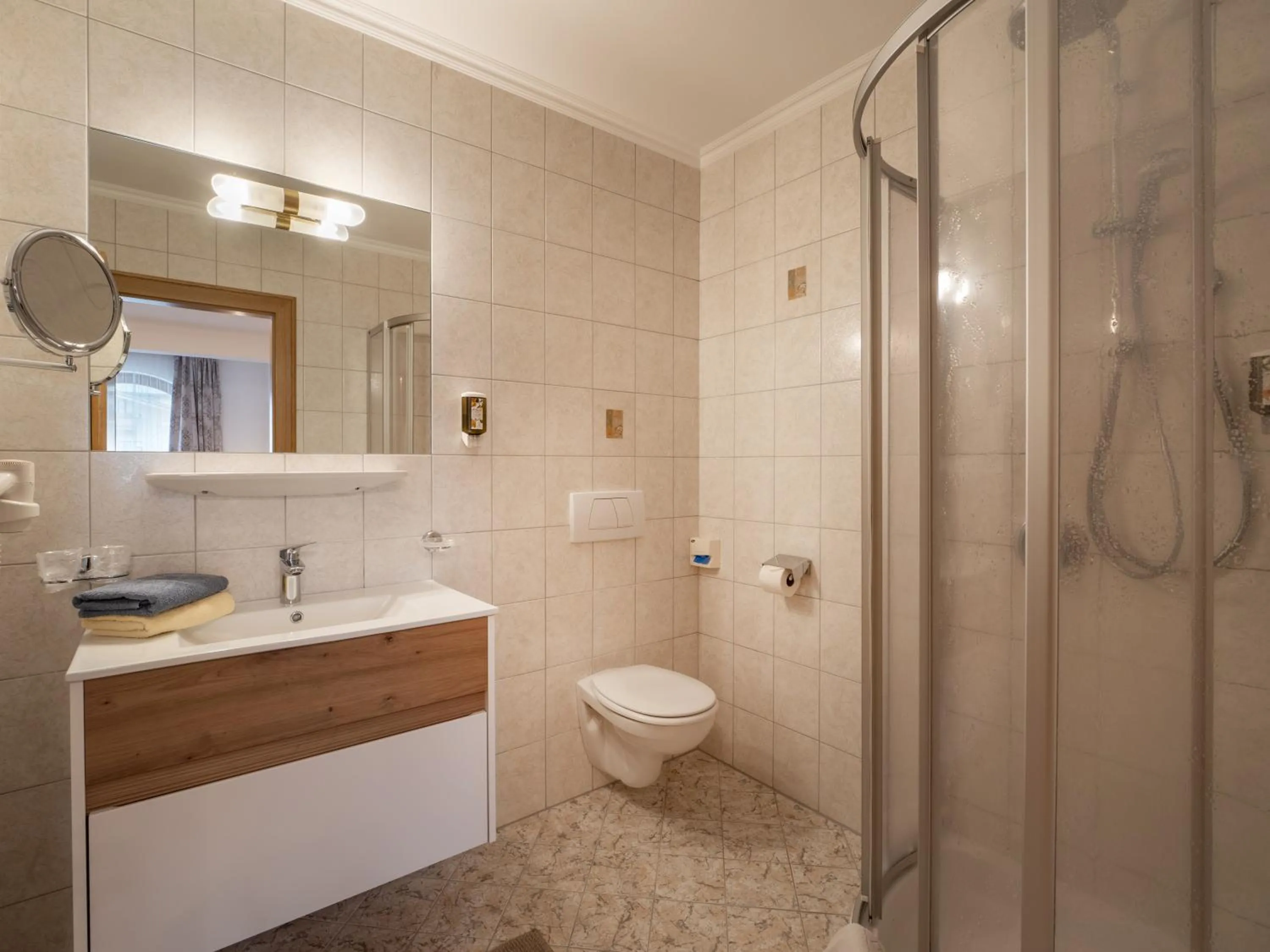 Bathroom in Hotel Garni Ferienhof