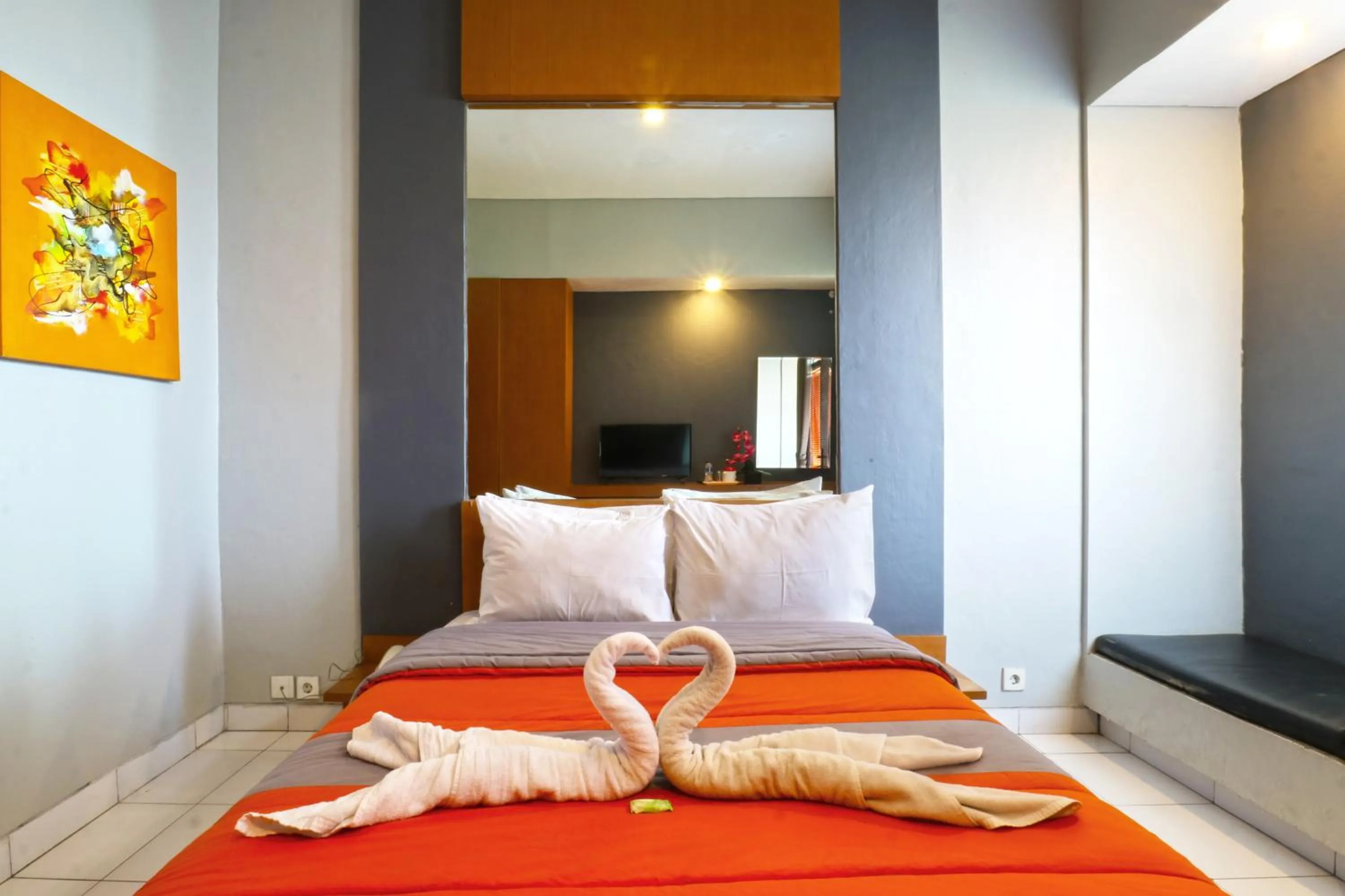 Bedroom, Bed in Sayang Residence 2