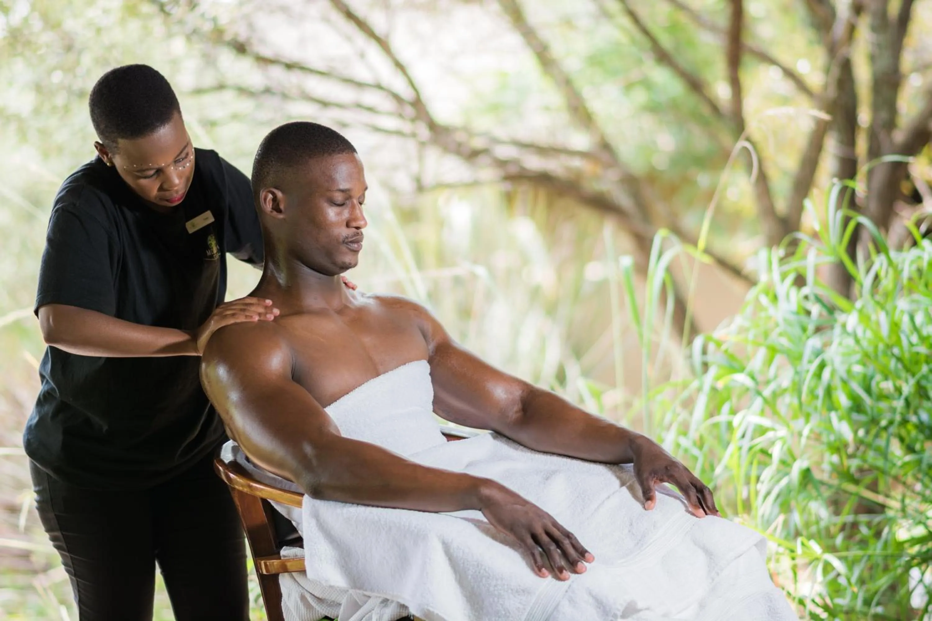 Staff in Indaba Hotel, Spa & Conference Center