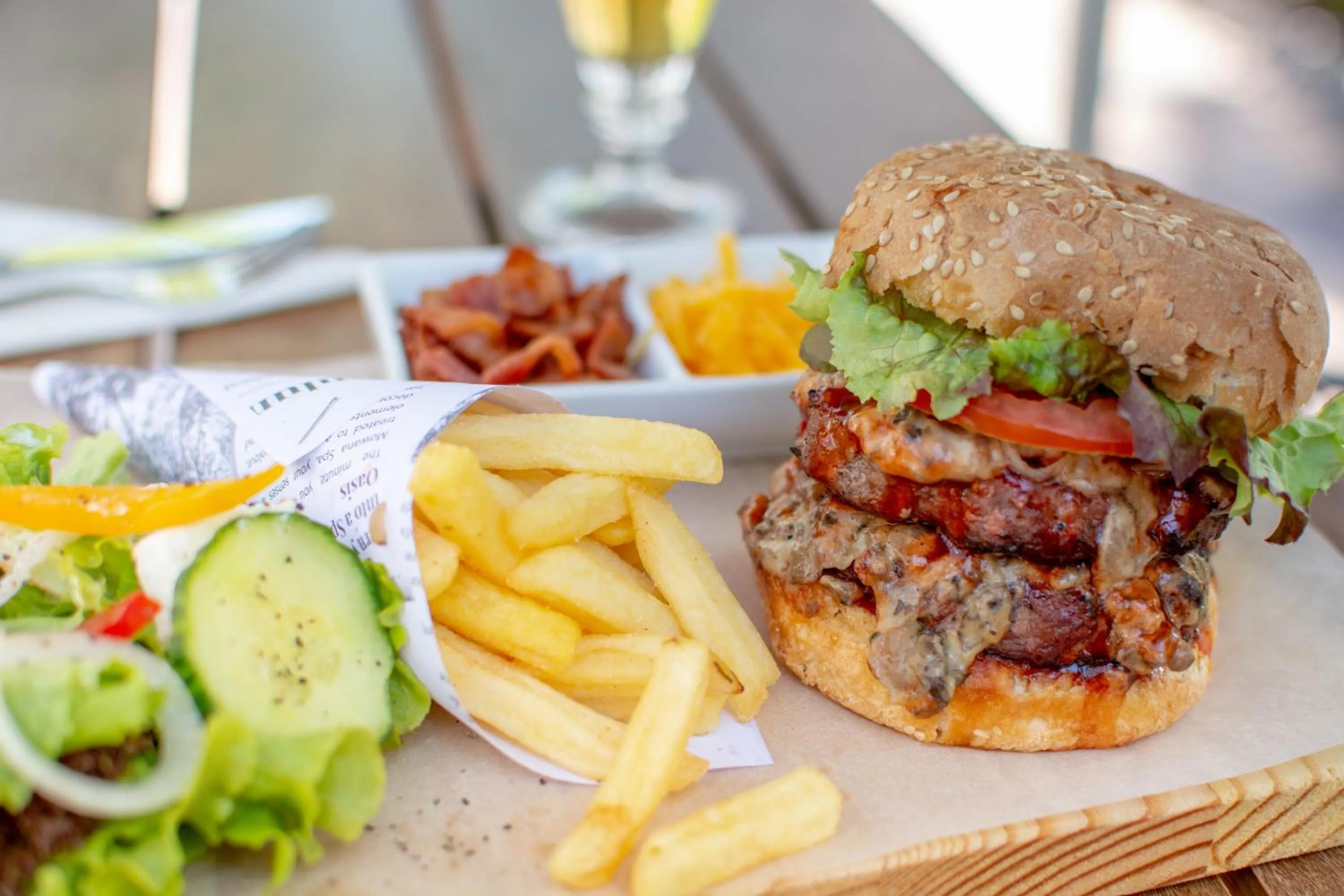 Food and drinks in Indaba Hotel, Spa & Conference Center