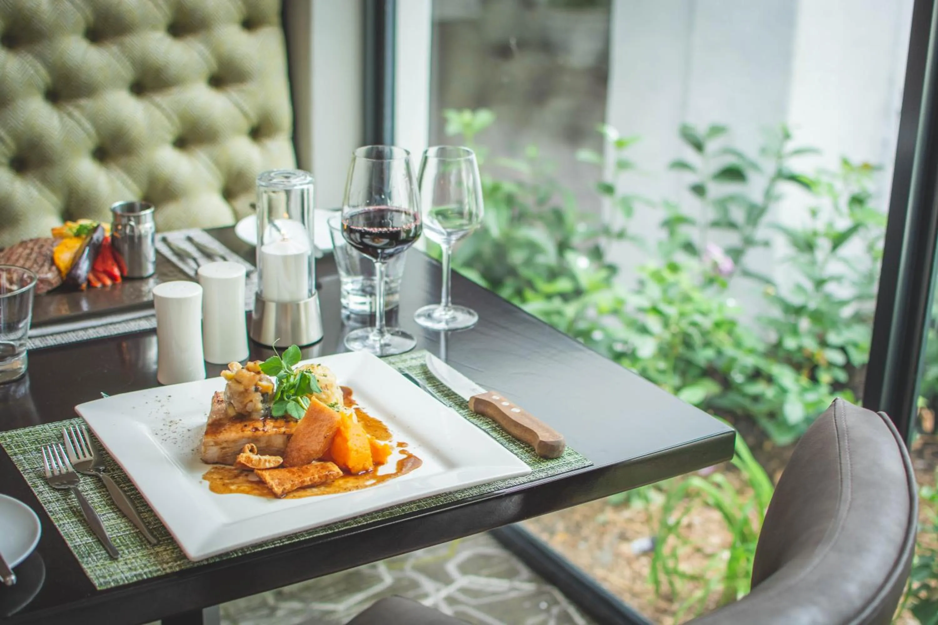 Food and drinks in Indaba Hotel, Spa & Conference Center