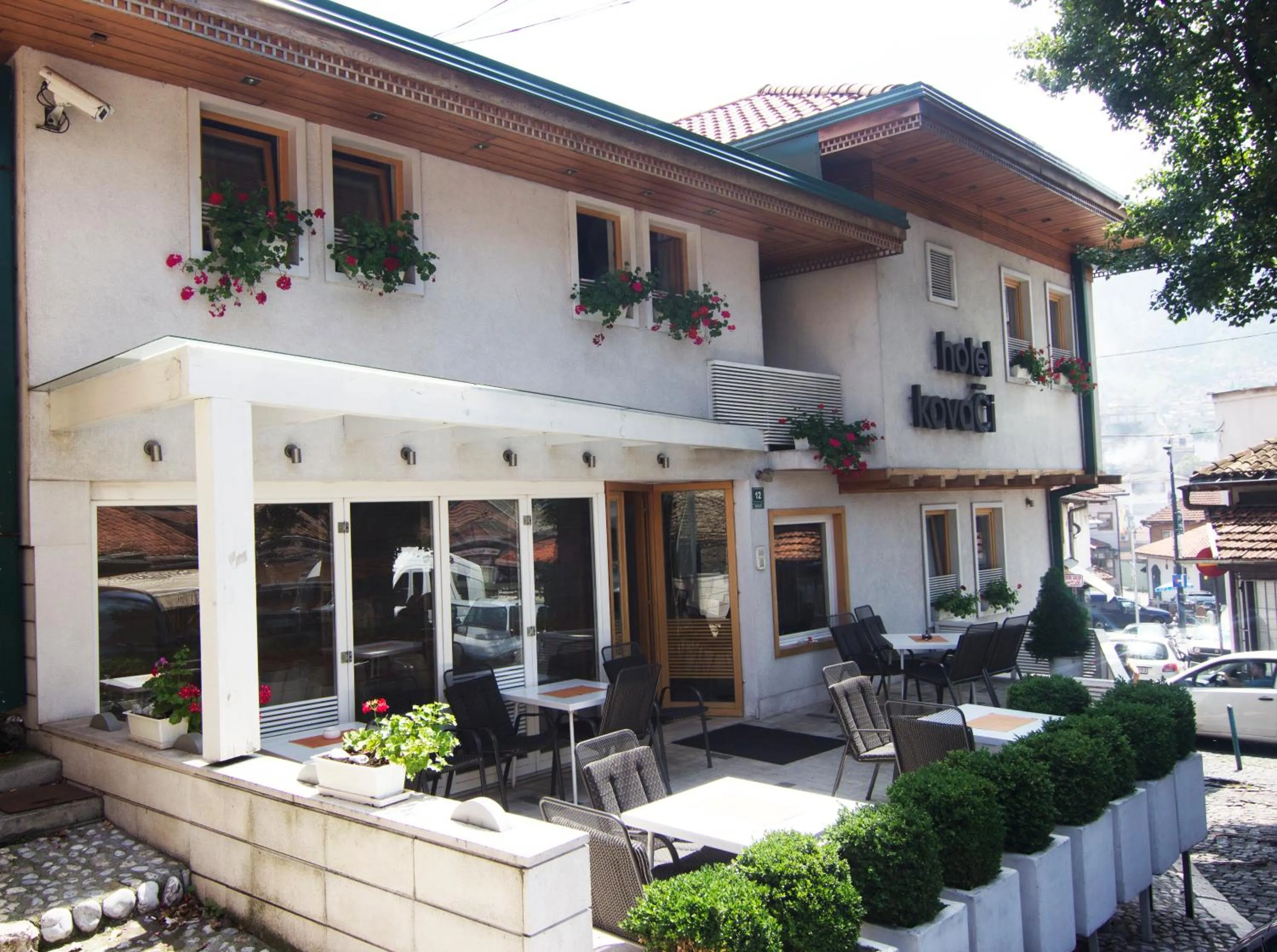 Facade/entrance in Hotel Kovači