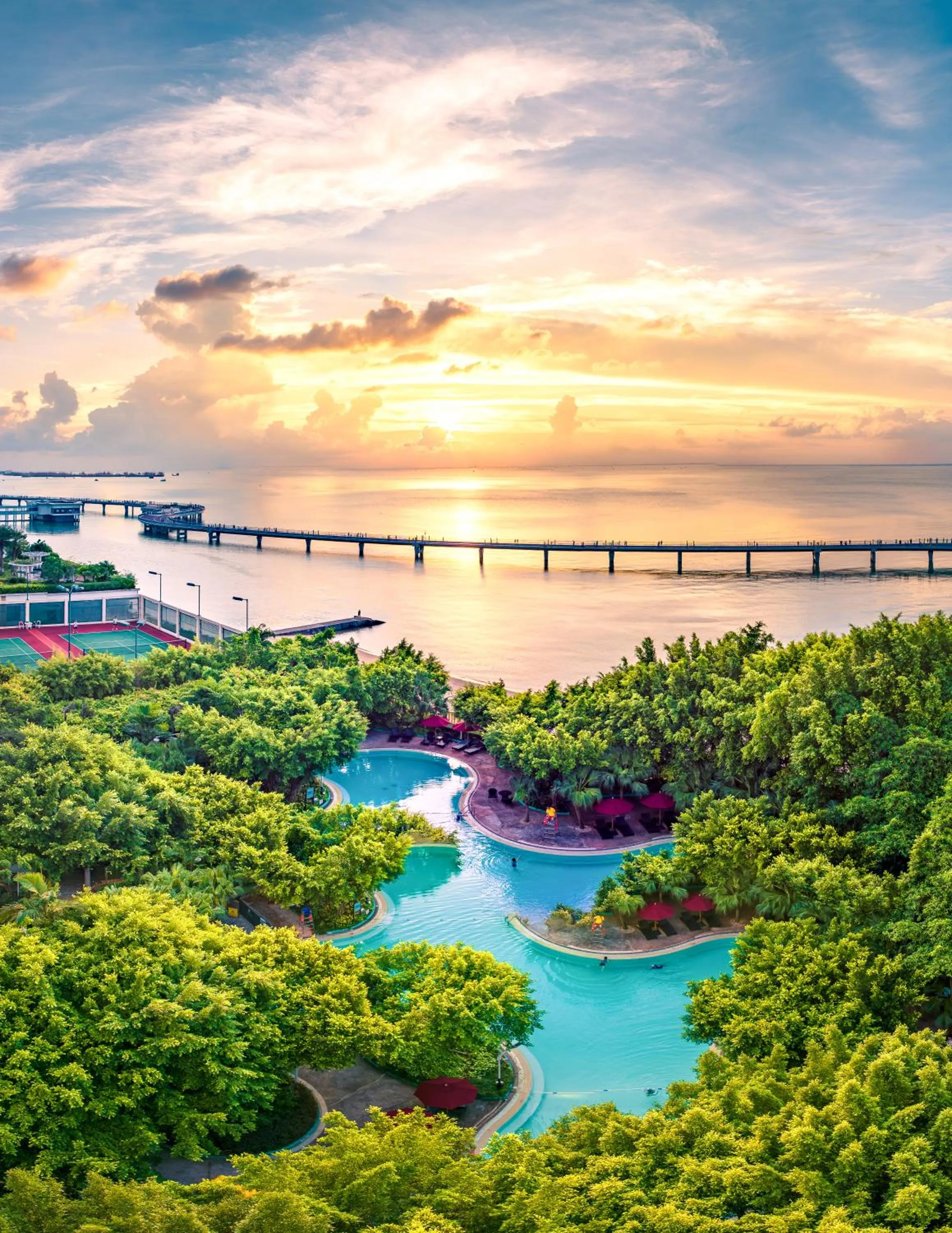 Natural landscape in Shangri-La Beihai