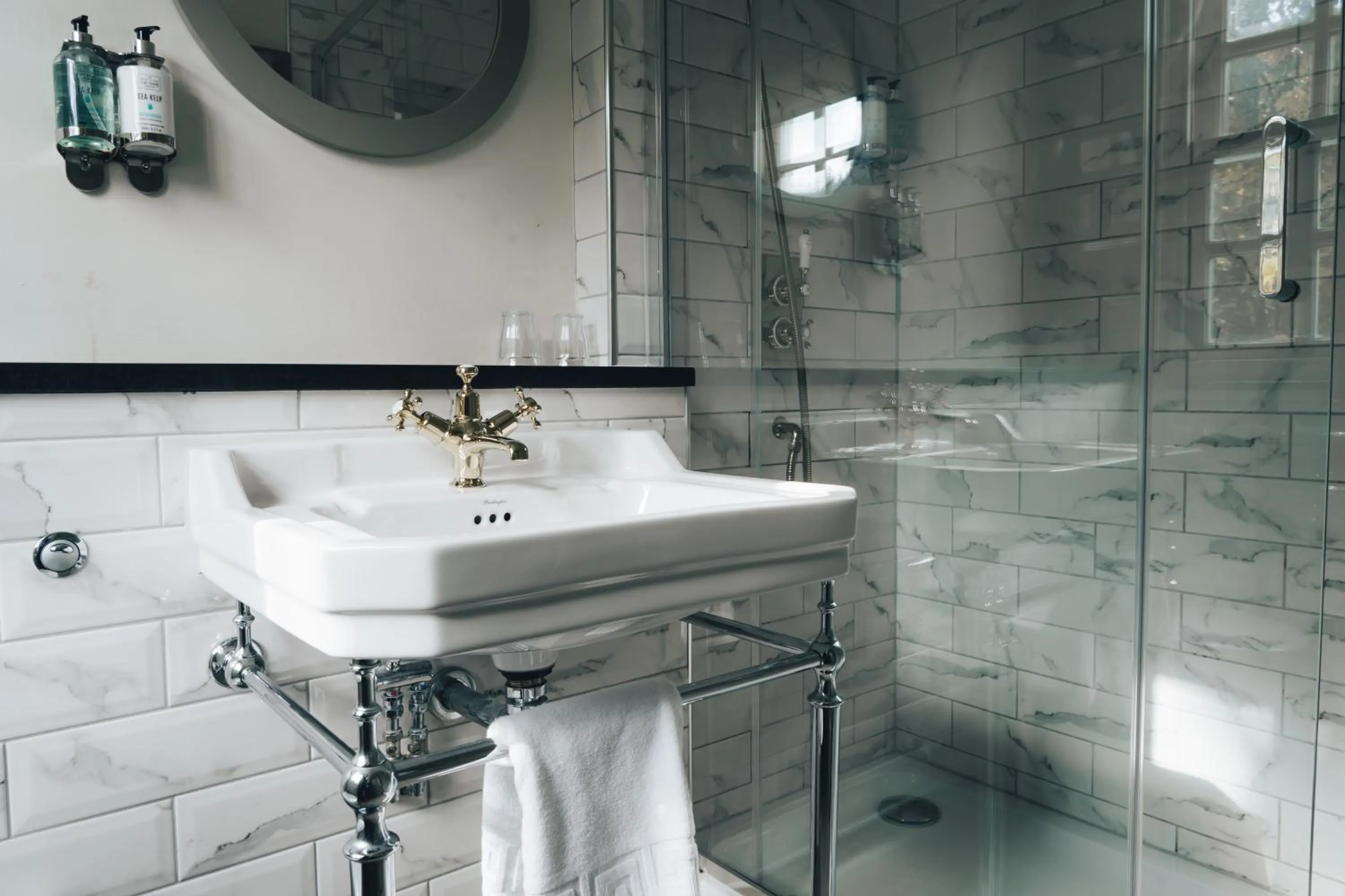 Bathroom in The Pheasant Inn - The Inn Collection Group