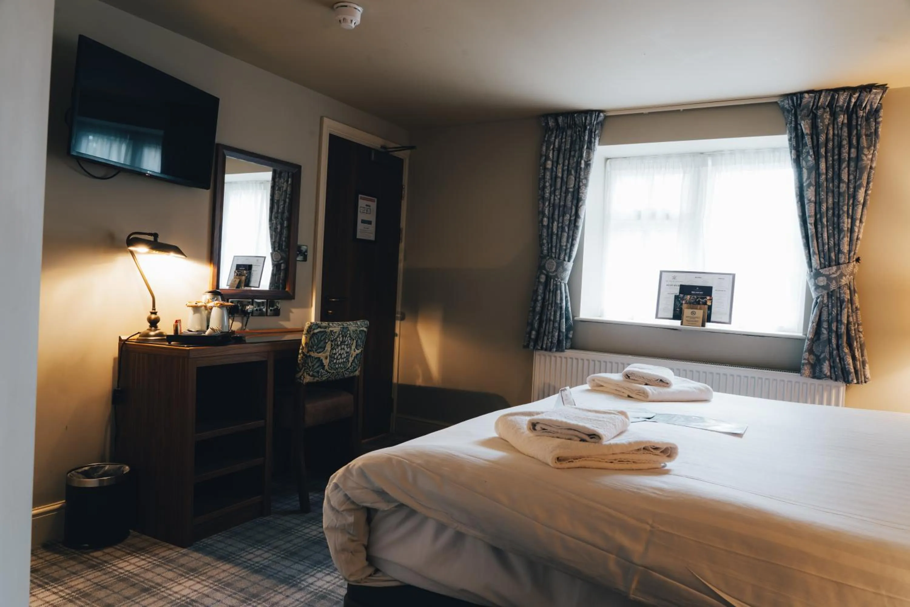 Bedroom, Bed in The Pheasant Inn - The Inn Collection Group