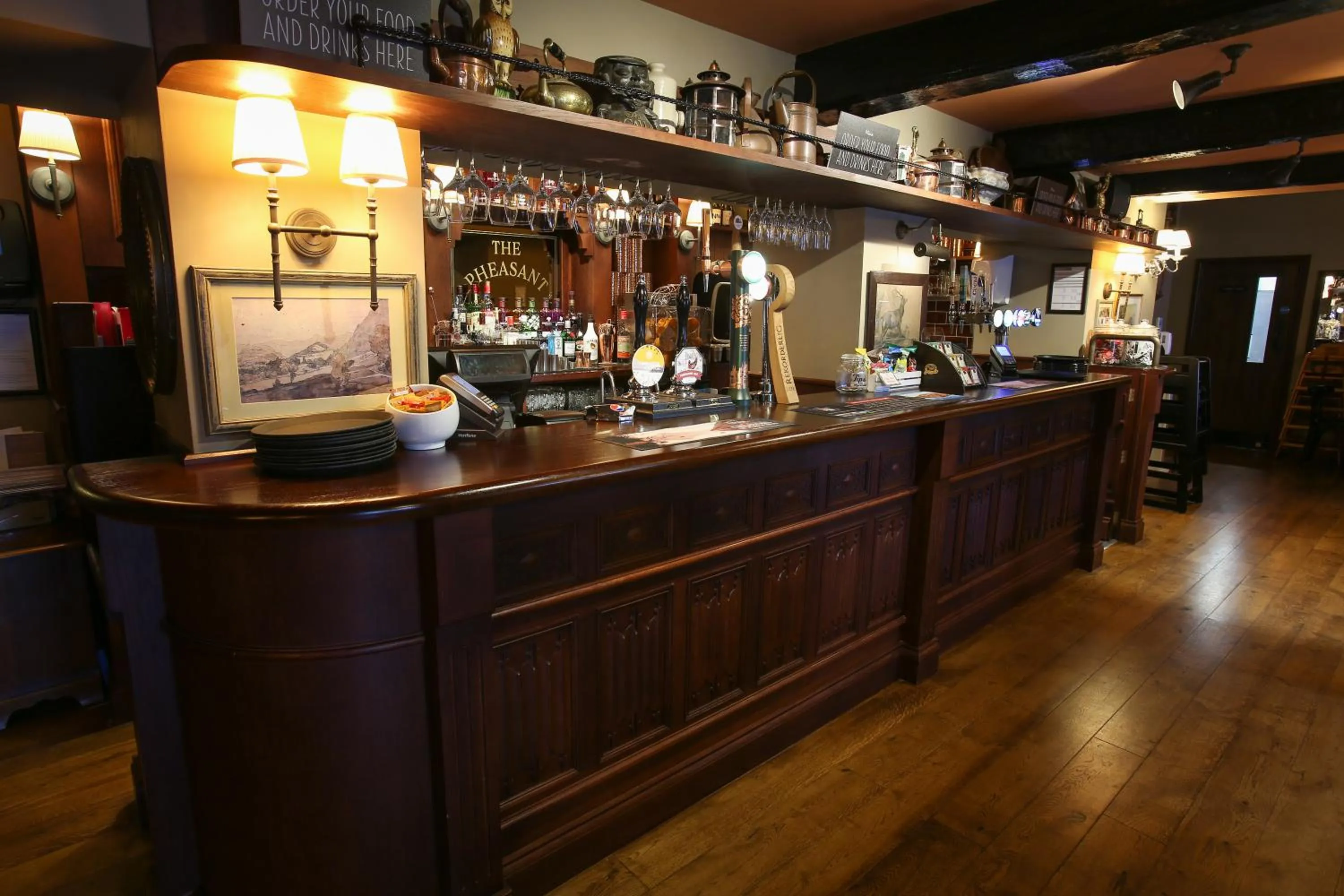 Lounge or bar in The Pheasant Inn - The Inn Collection Group