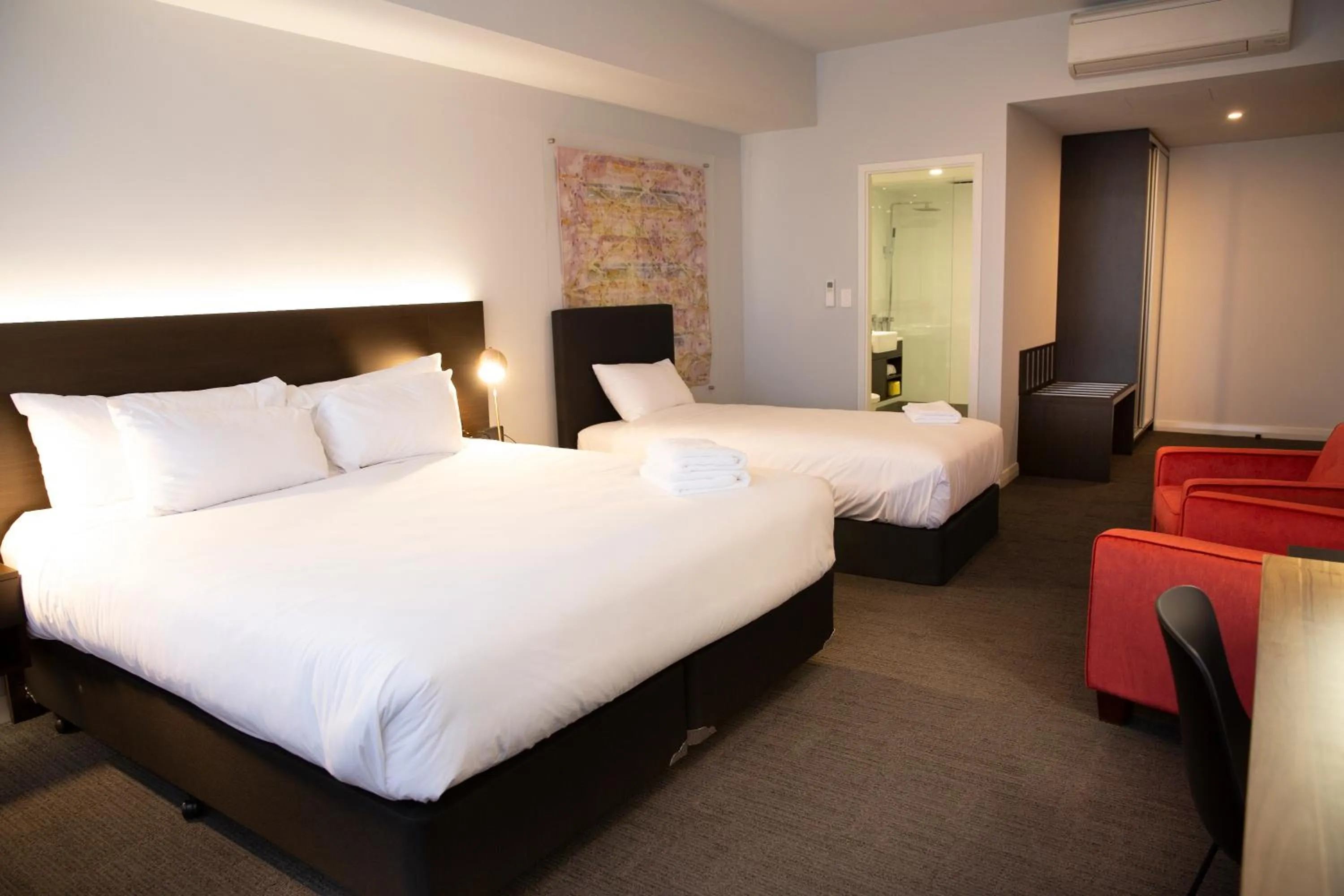 Bed in The Gerald Apartment Hotel