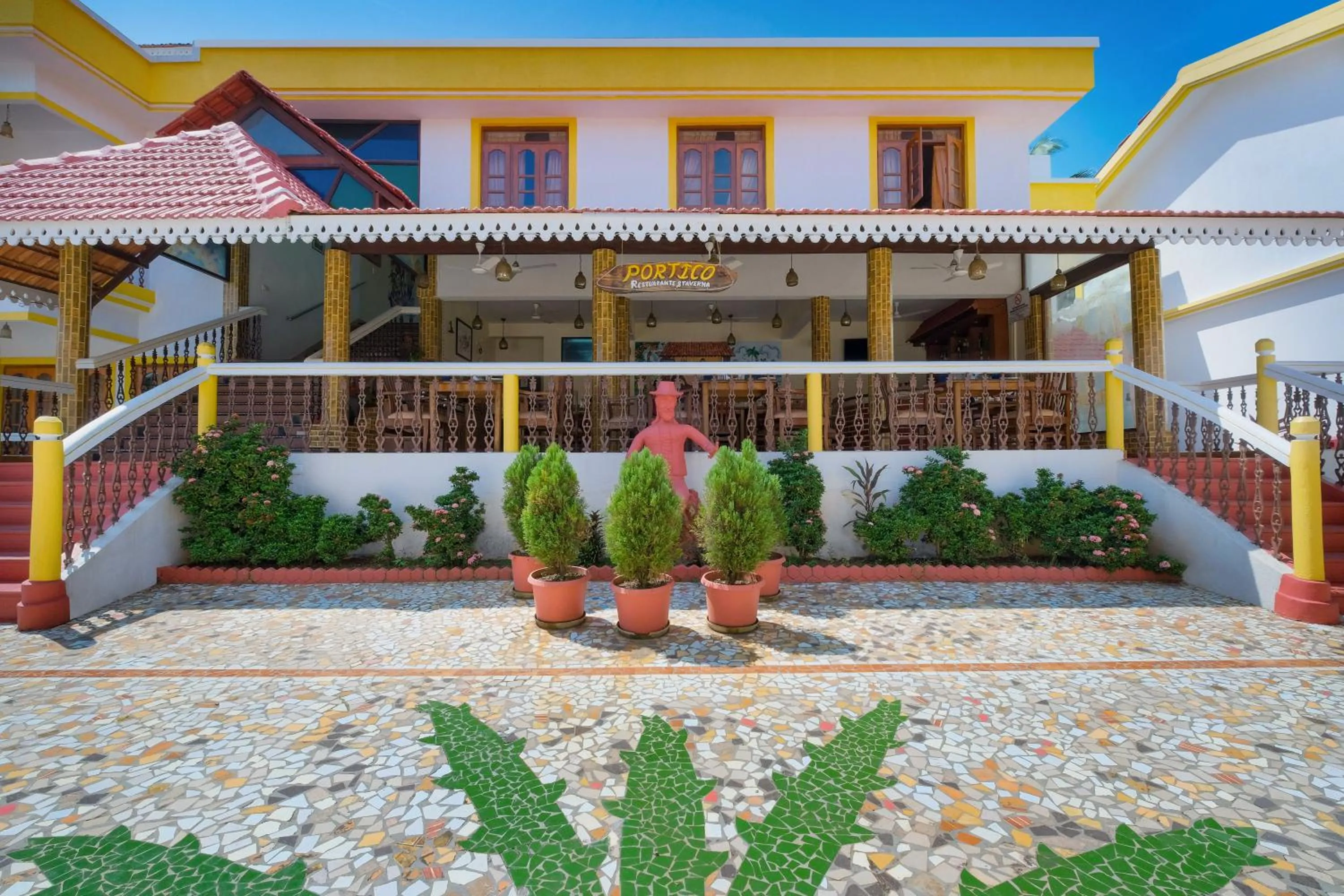 Restaurant/places to eat in Spazio Leisure Resort, Goa