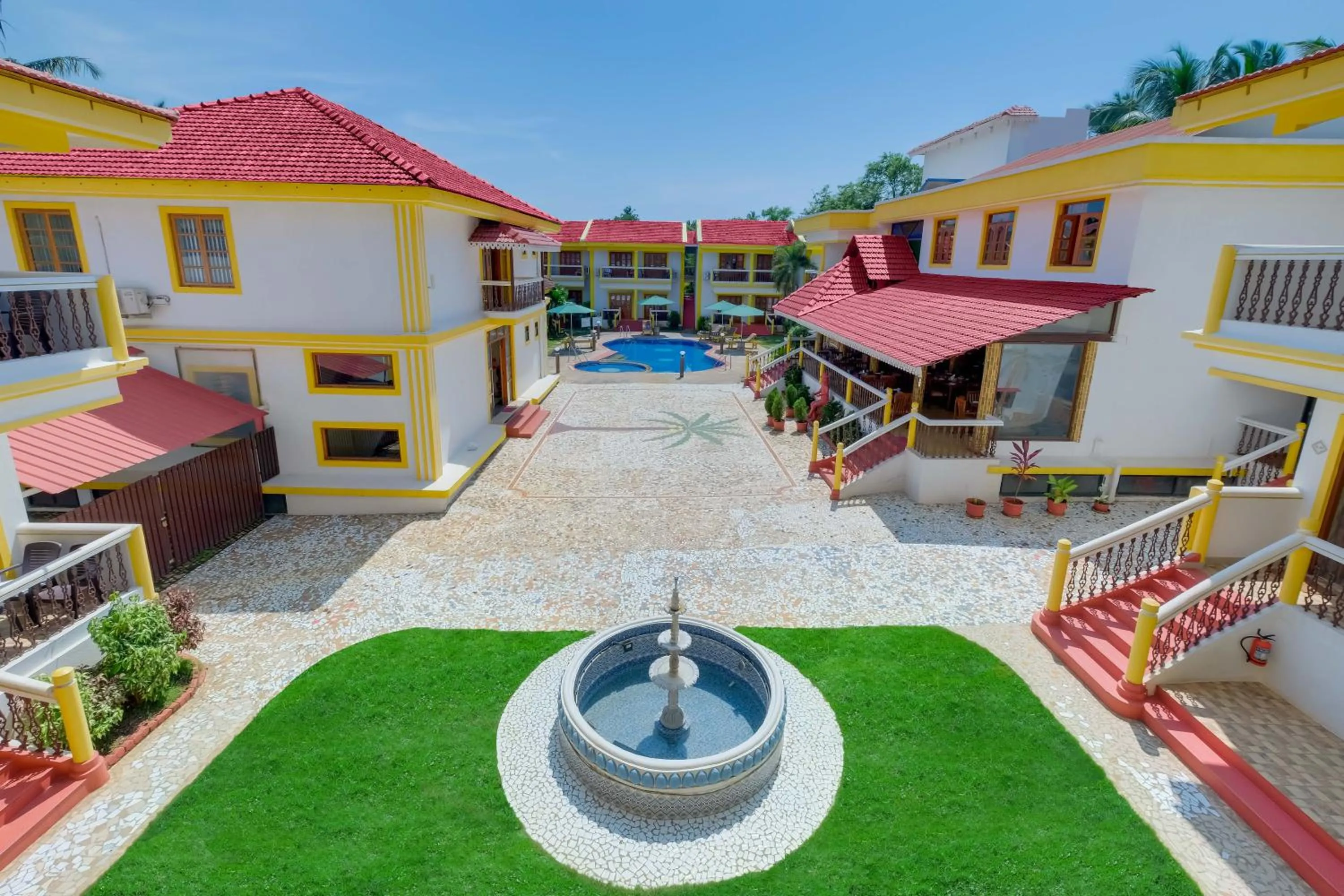 Property building in Spazio Leisure Resort, Goa