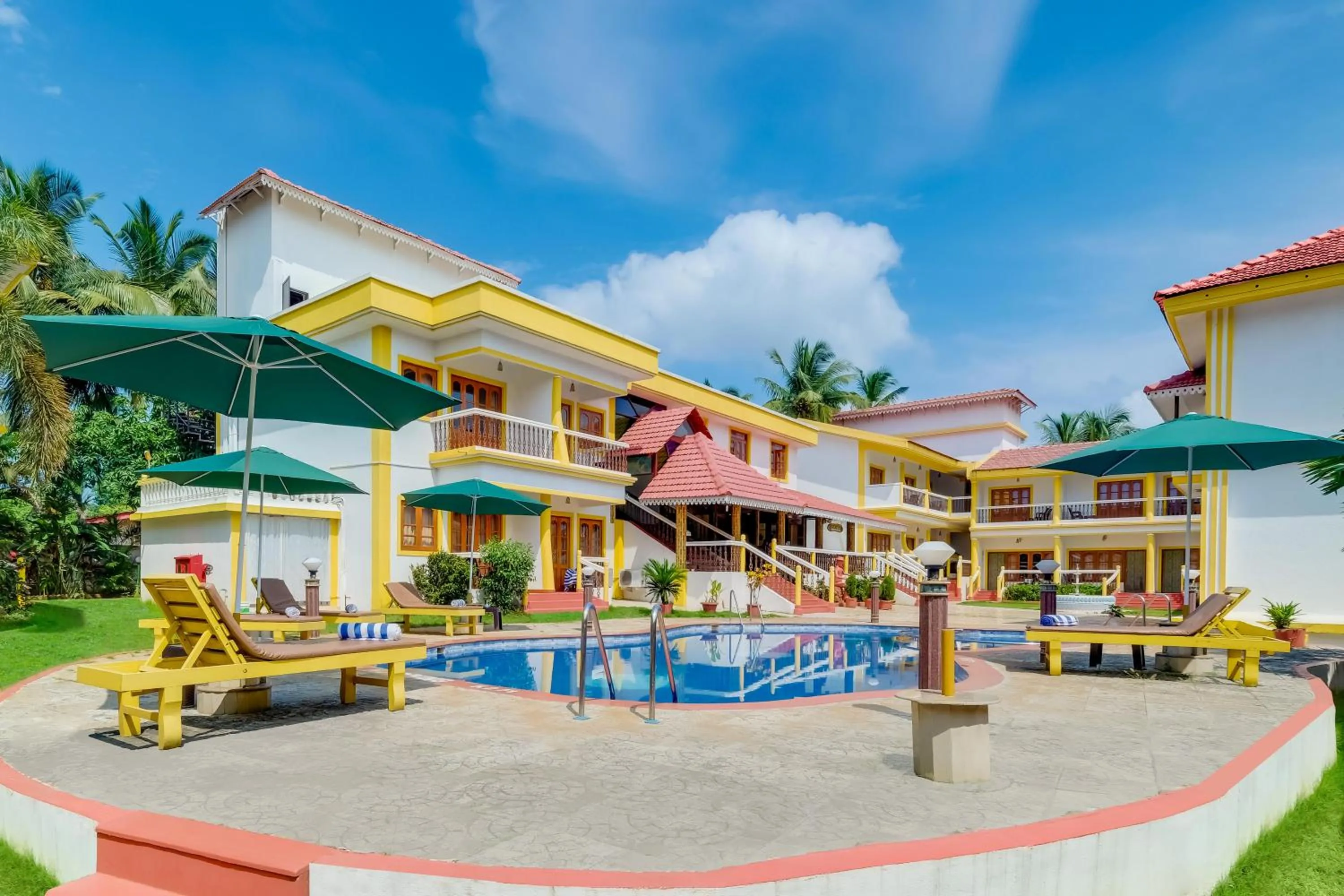 Property building in Spazio Leisure Resort, Goa
