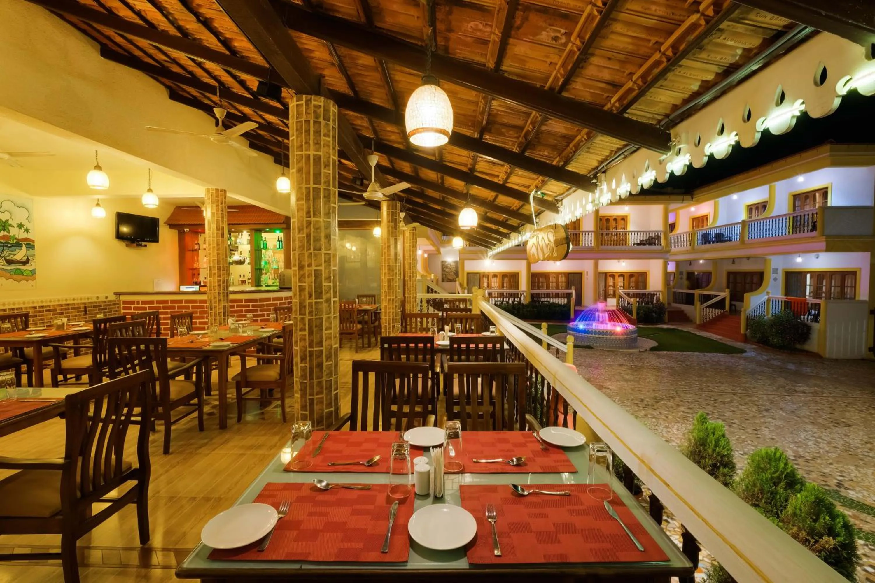 Restaurant/places to eat in Spazio Leisure Resort, Goa