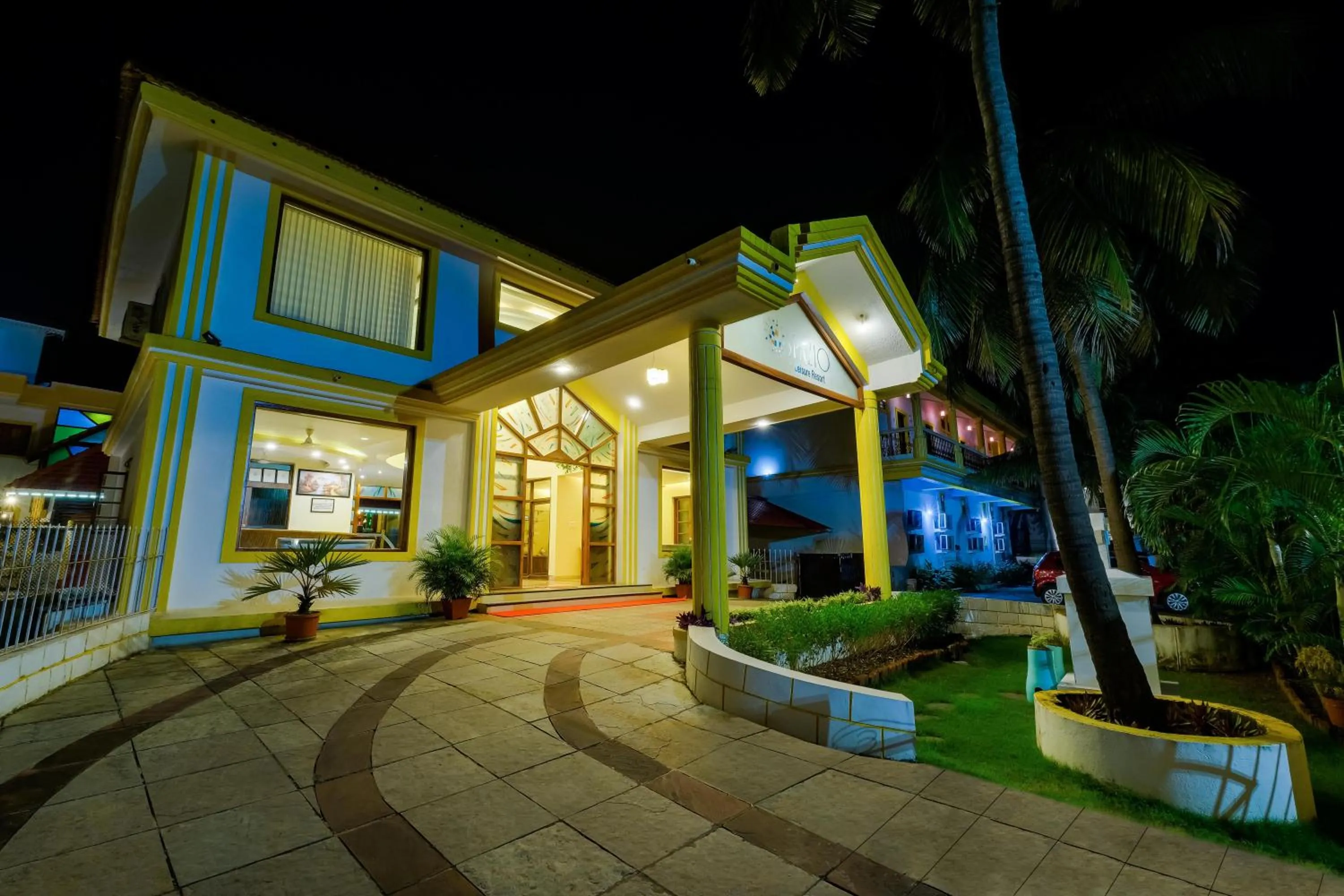 Property building in Spazio Leisure Resort, Goa