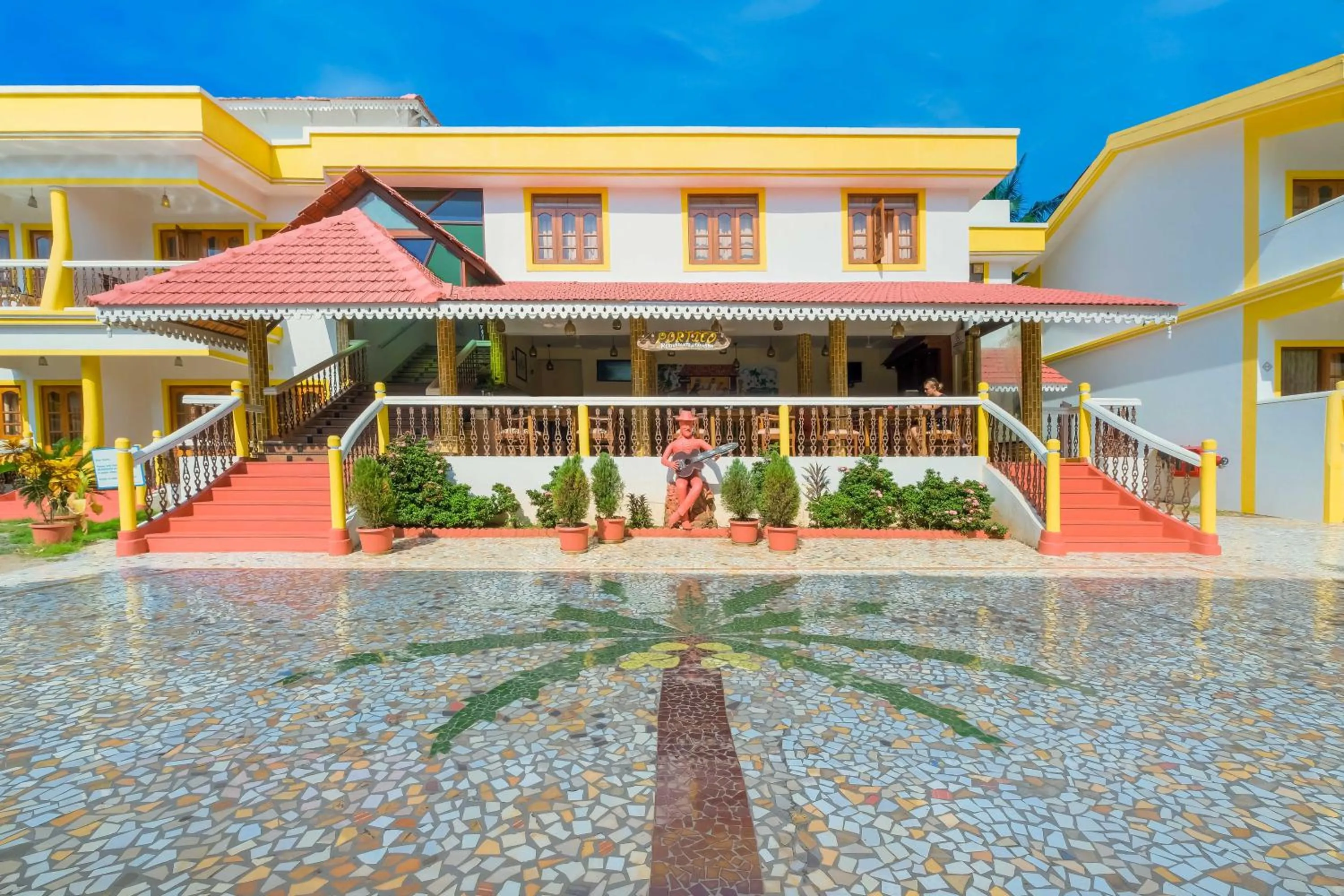 Property building in Spazio Leisure Resort, Goa