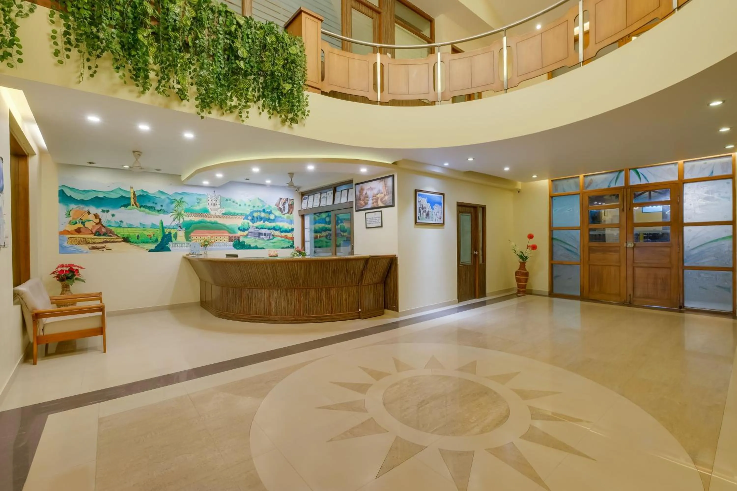 Lobby or reception in Spazio Leisure Resort, Goa