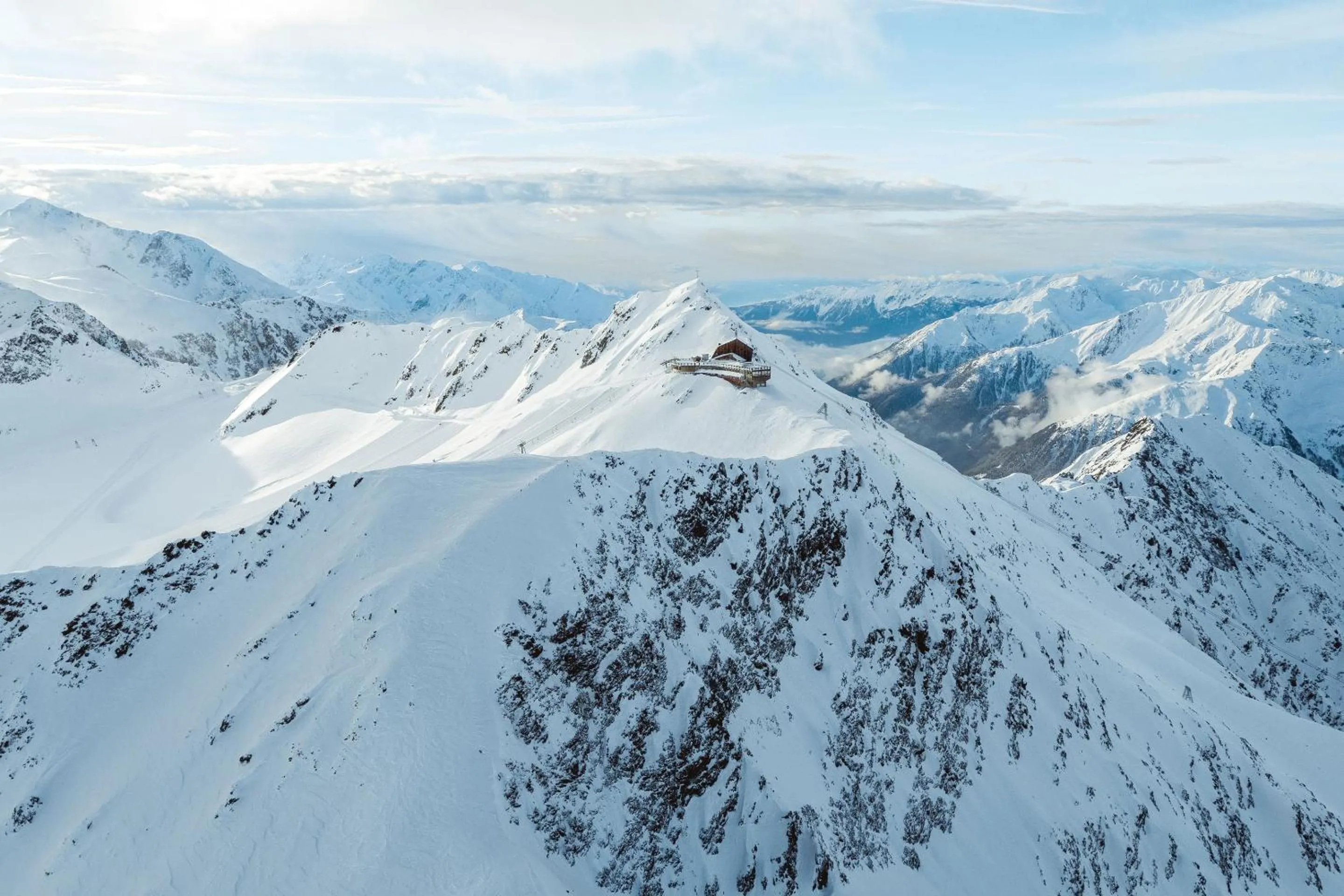 Natural landscape in Glacier Hotel Grawand
