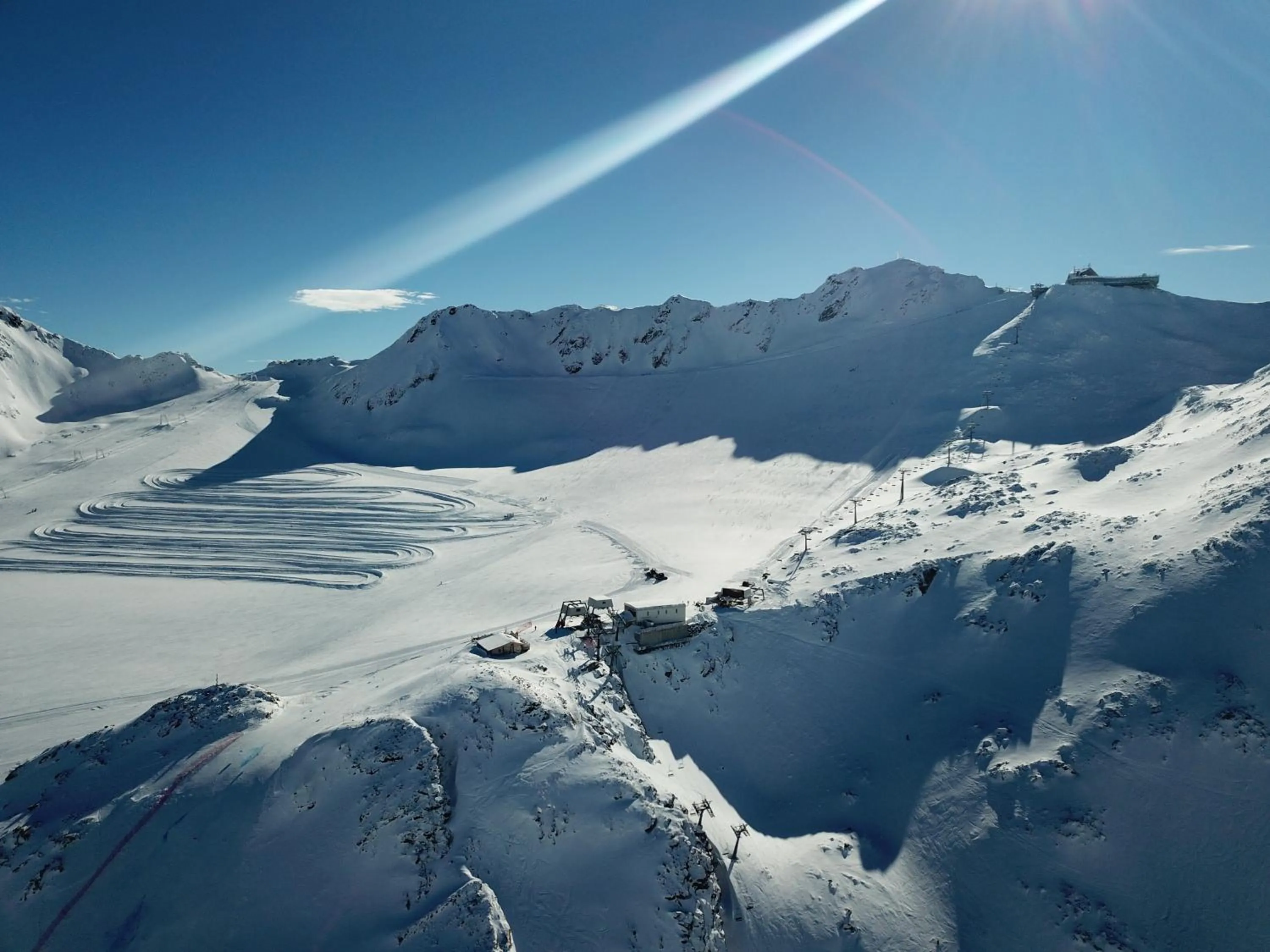 Natural landscape in Glacier Hotel Grawand