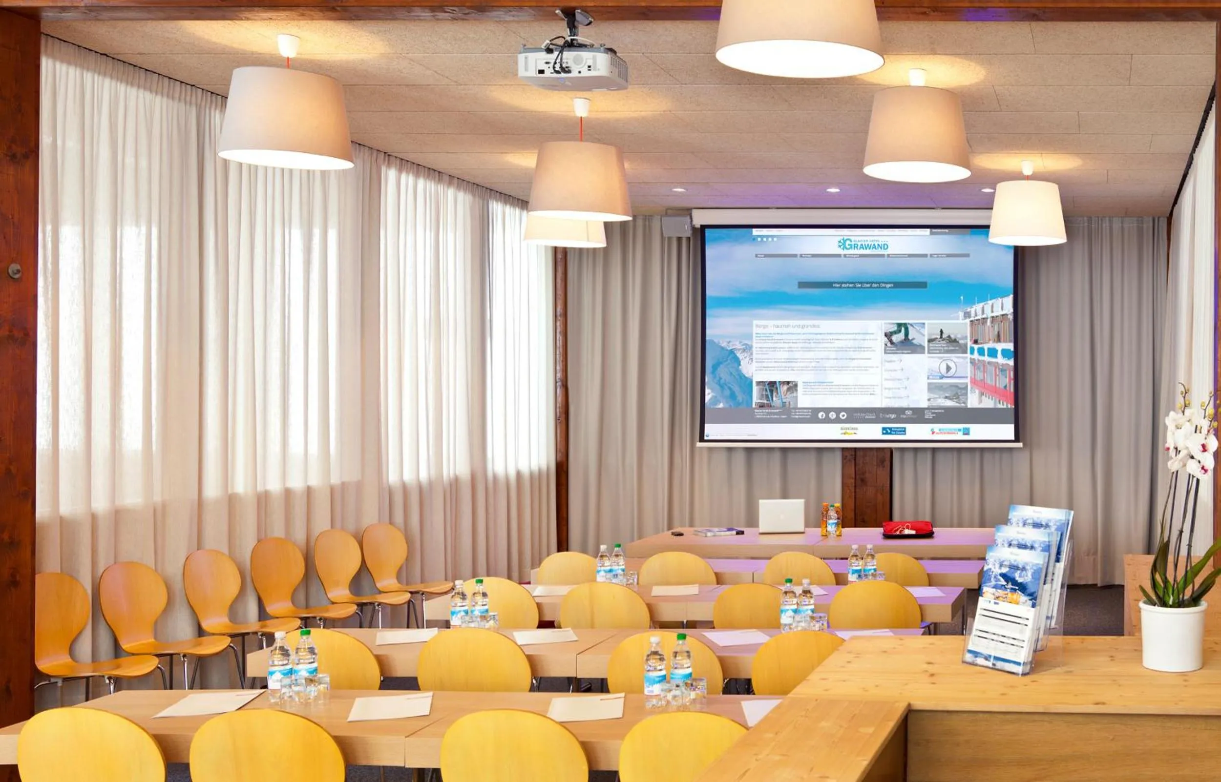 Business facilities in Glacier Hotel Grawand