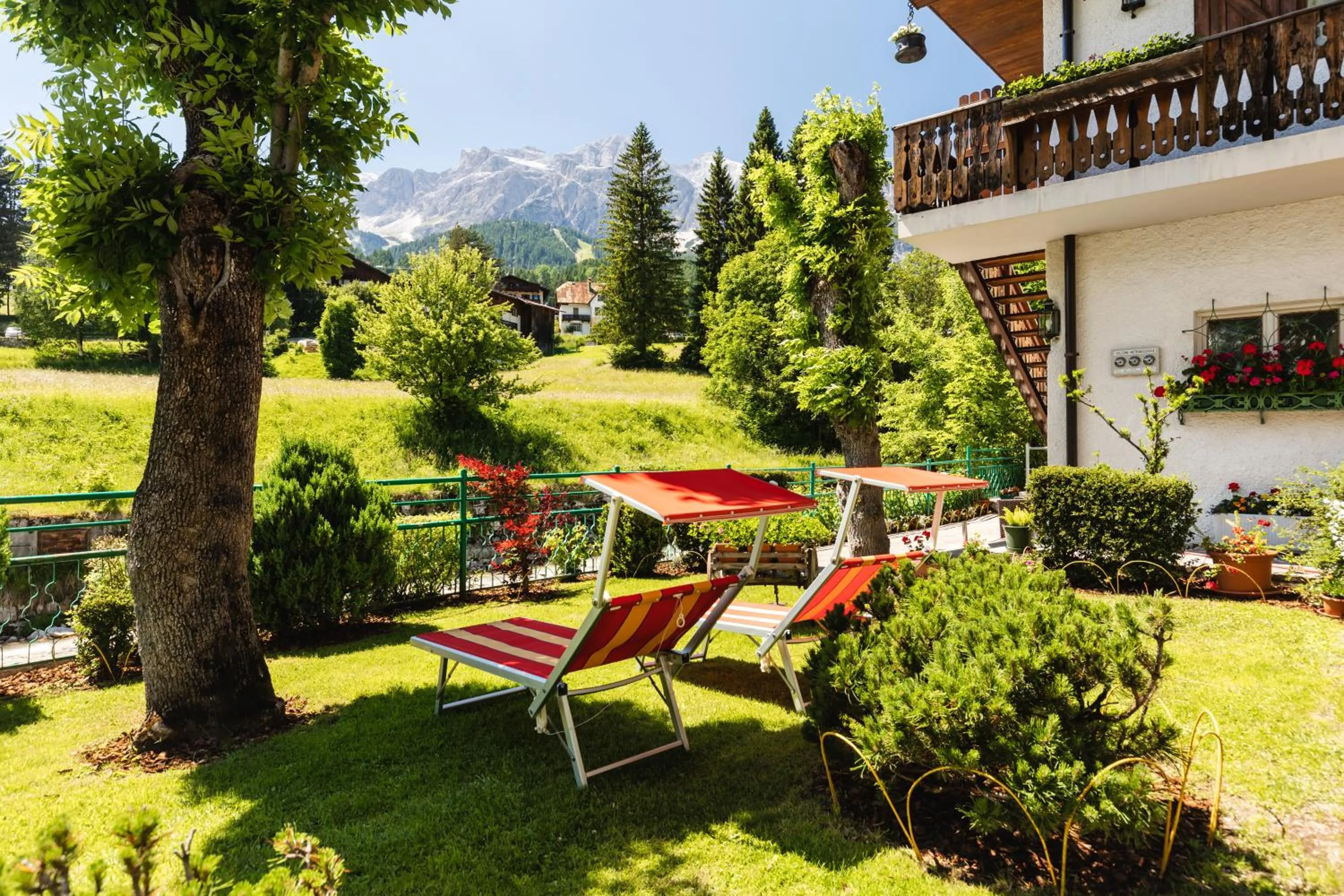 Garden in Hotel Pontechiesa