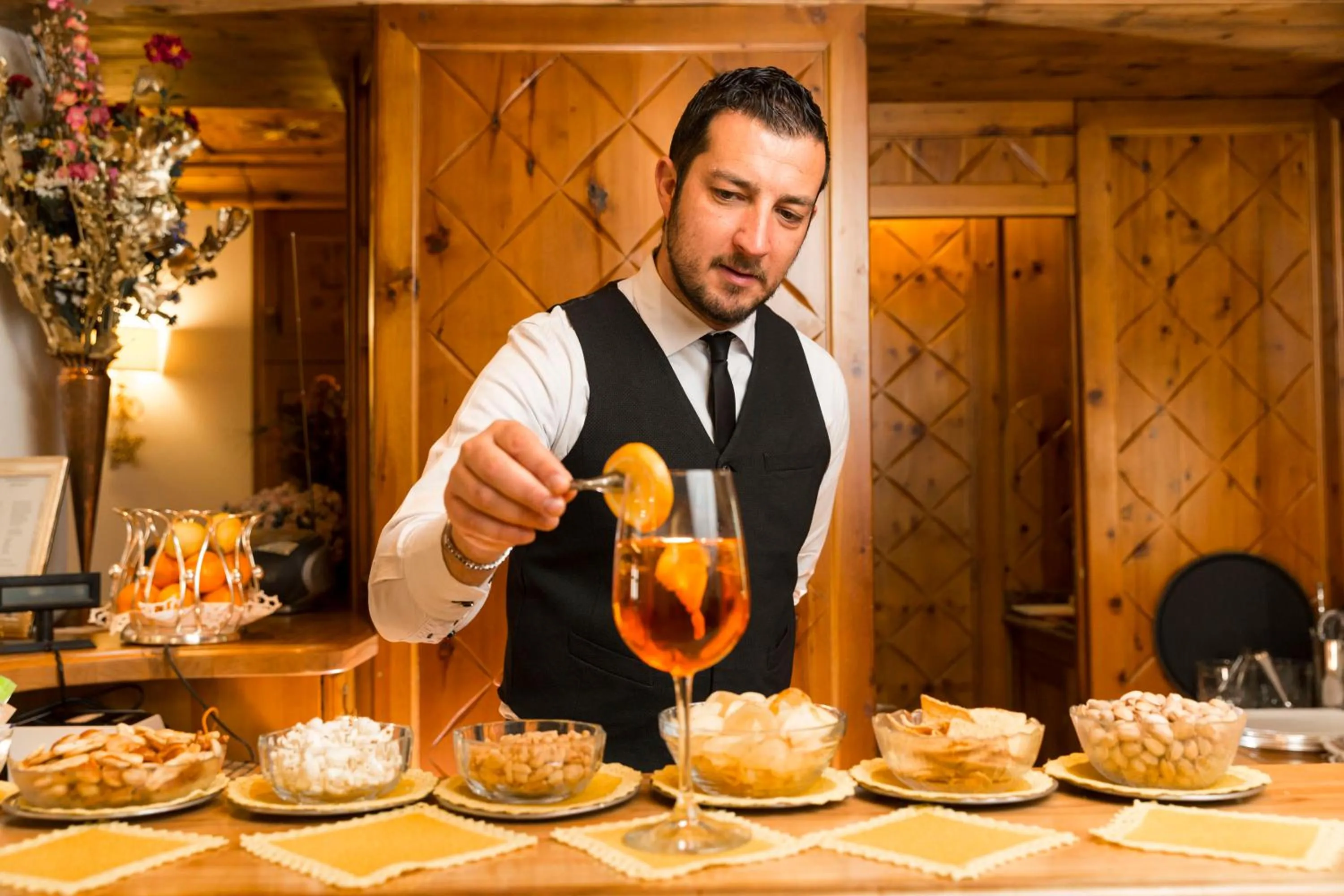 Lounge or bar in Hotel Pontechiesa