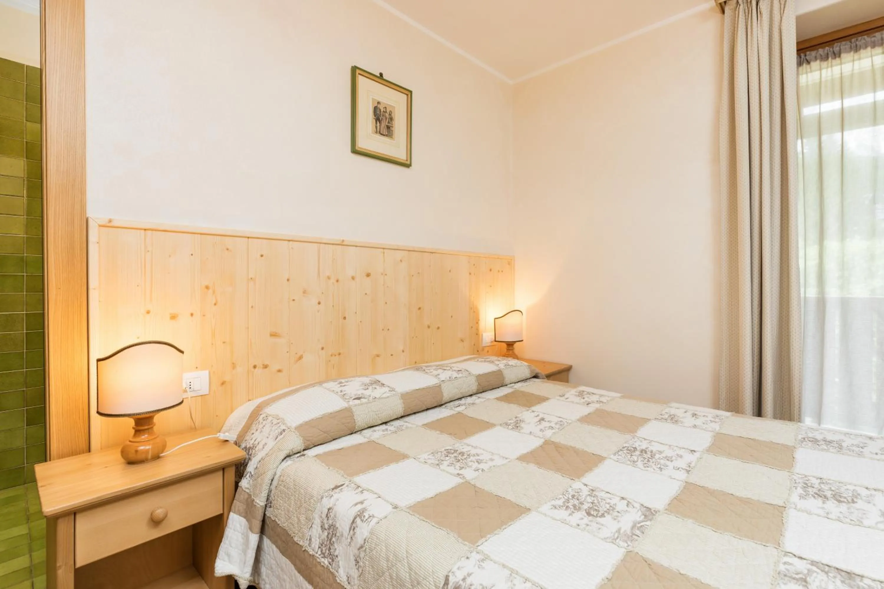 Bed in Hotel Pontechiesa