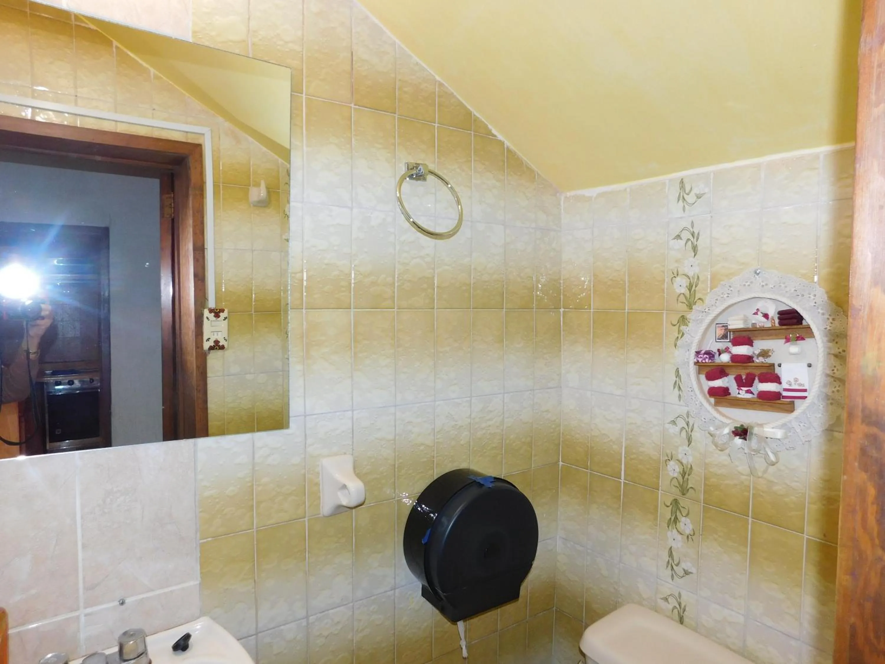 Shower in Casona Luciérnaga-Casa de Huéspedes para Grupos