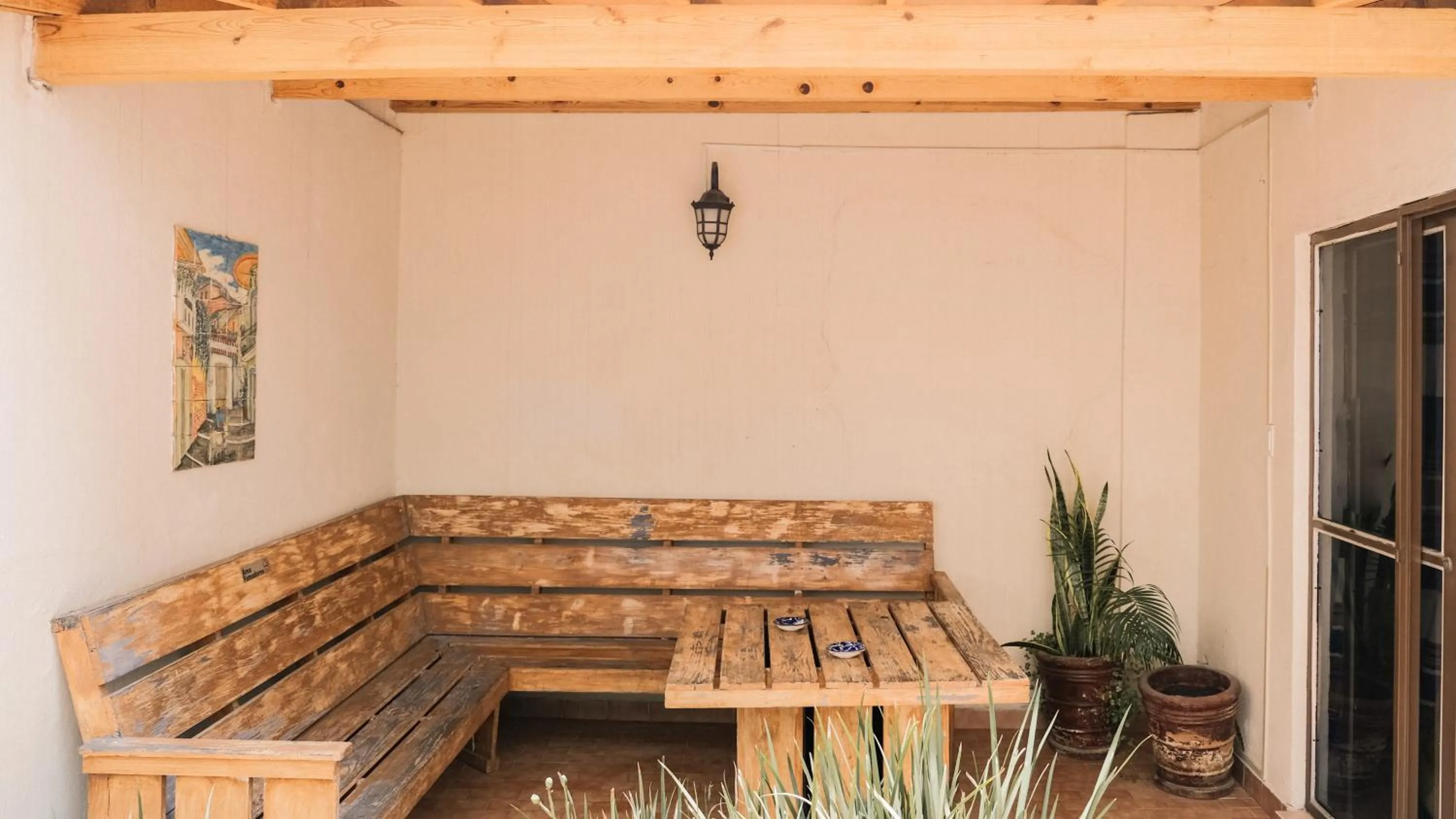 Patio in Casona Luciérnaga-Casa de Huéspedes para Grupos
