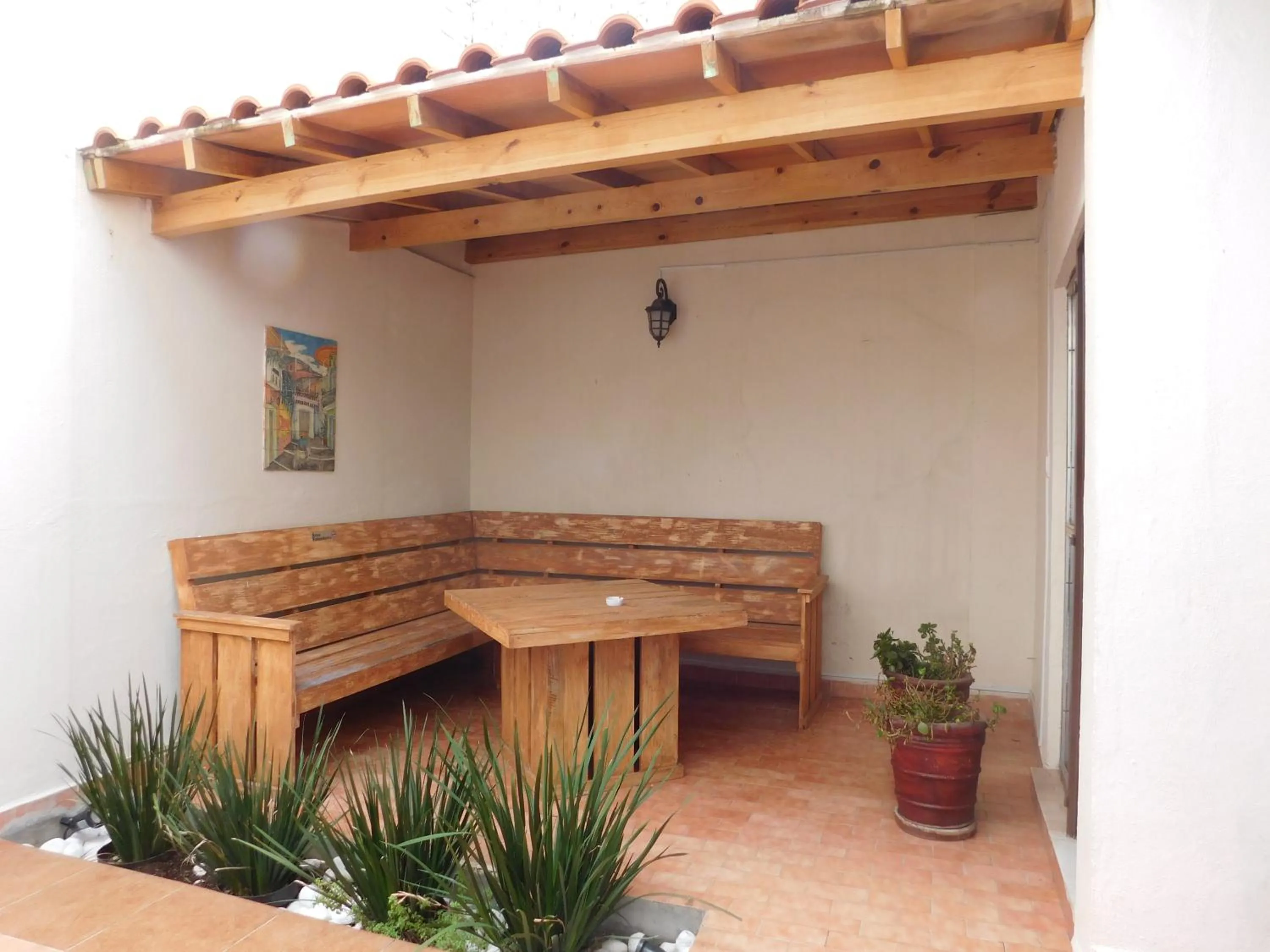 Patio in Casona Luciérnaga-Casa de Huéspedes para Grupos