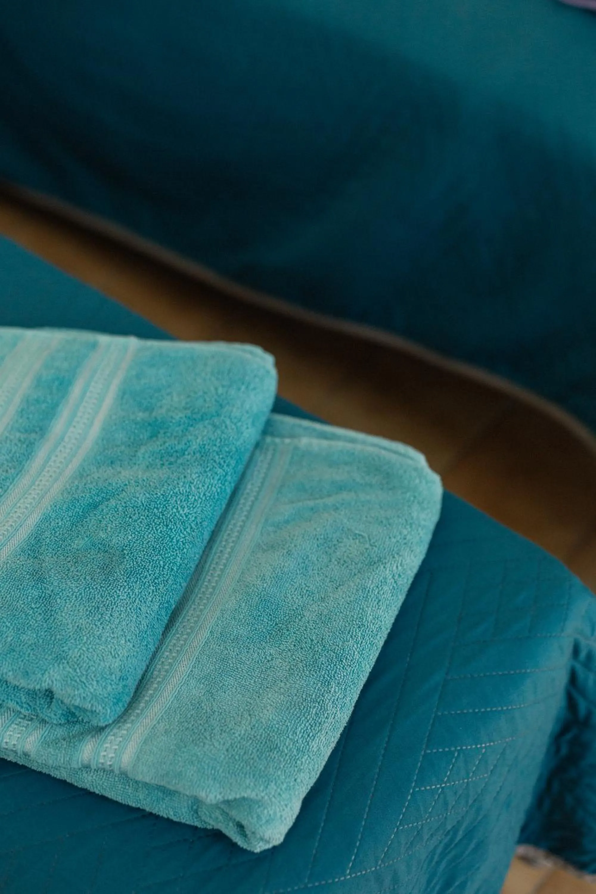 towels in Casona Luciérnaga-Casa de Huéspedes para Grupos