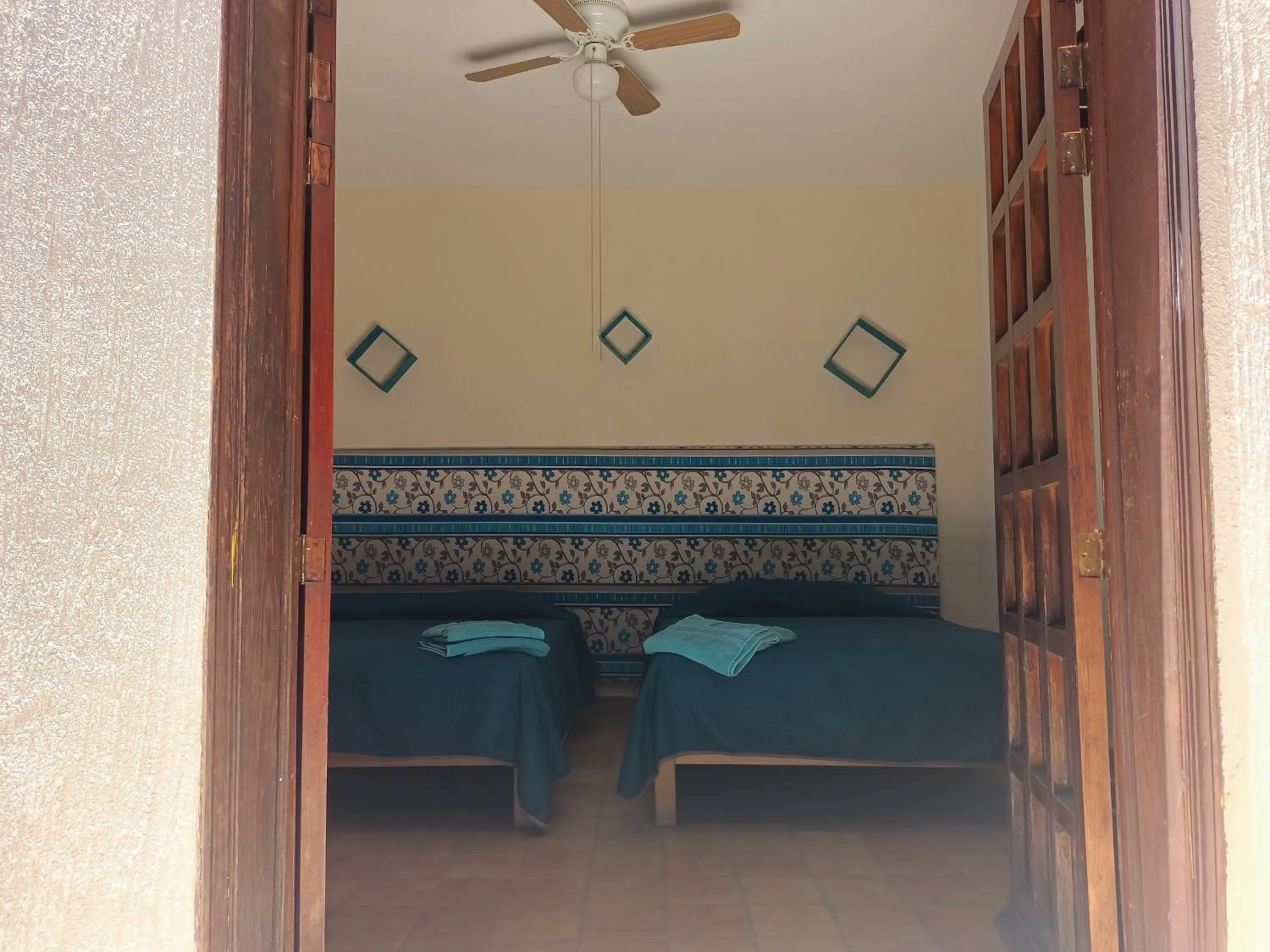 Bed in Casona Luciérnaga-Casa de Huéspedes para Grupos