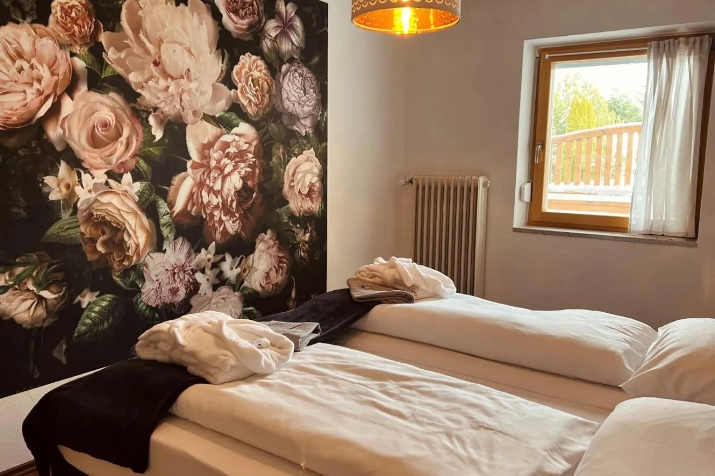 Bed in Wellnesshotel Waldruh