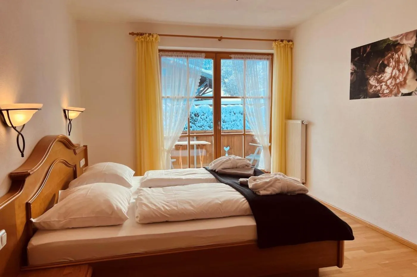 Bed in Wellnesshotel Waldruh