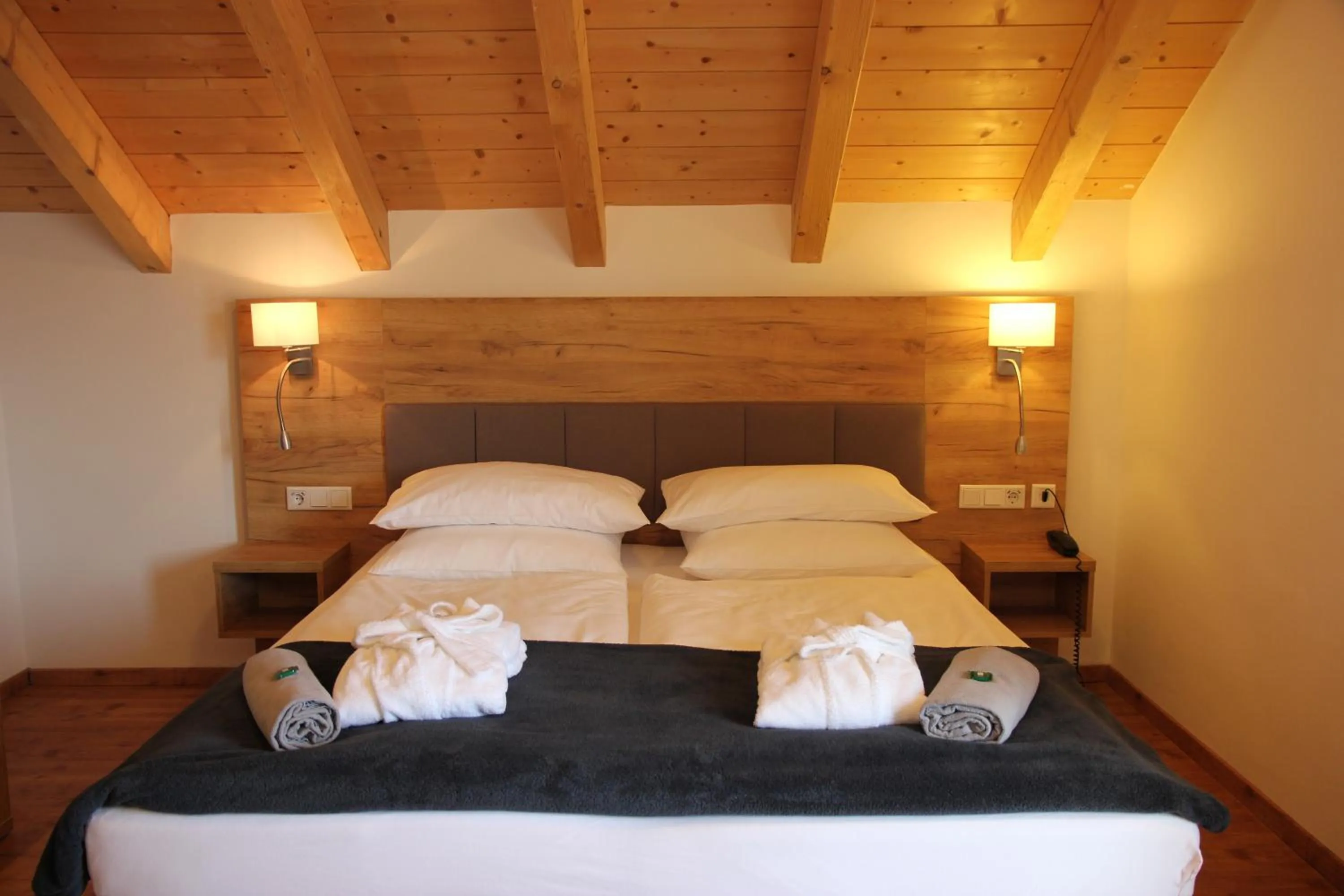 Bed in Wellnesshotel Waldruh