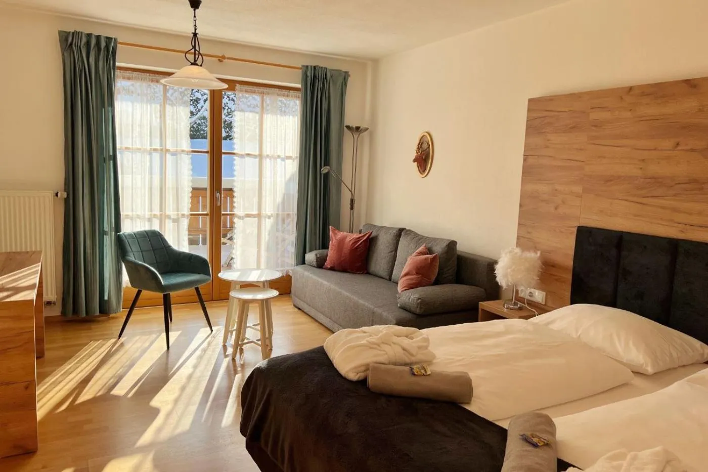 Bed in Wellnesshotel Waldruh