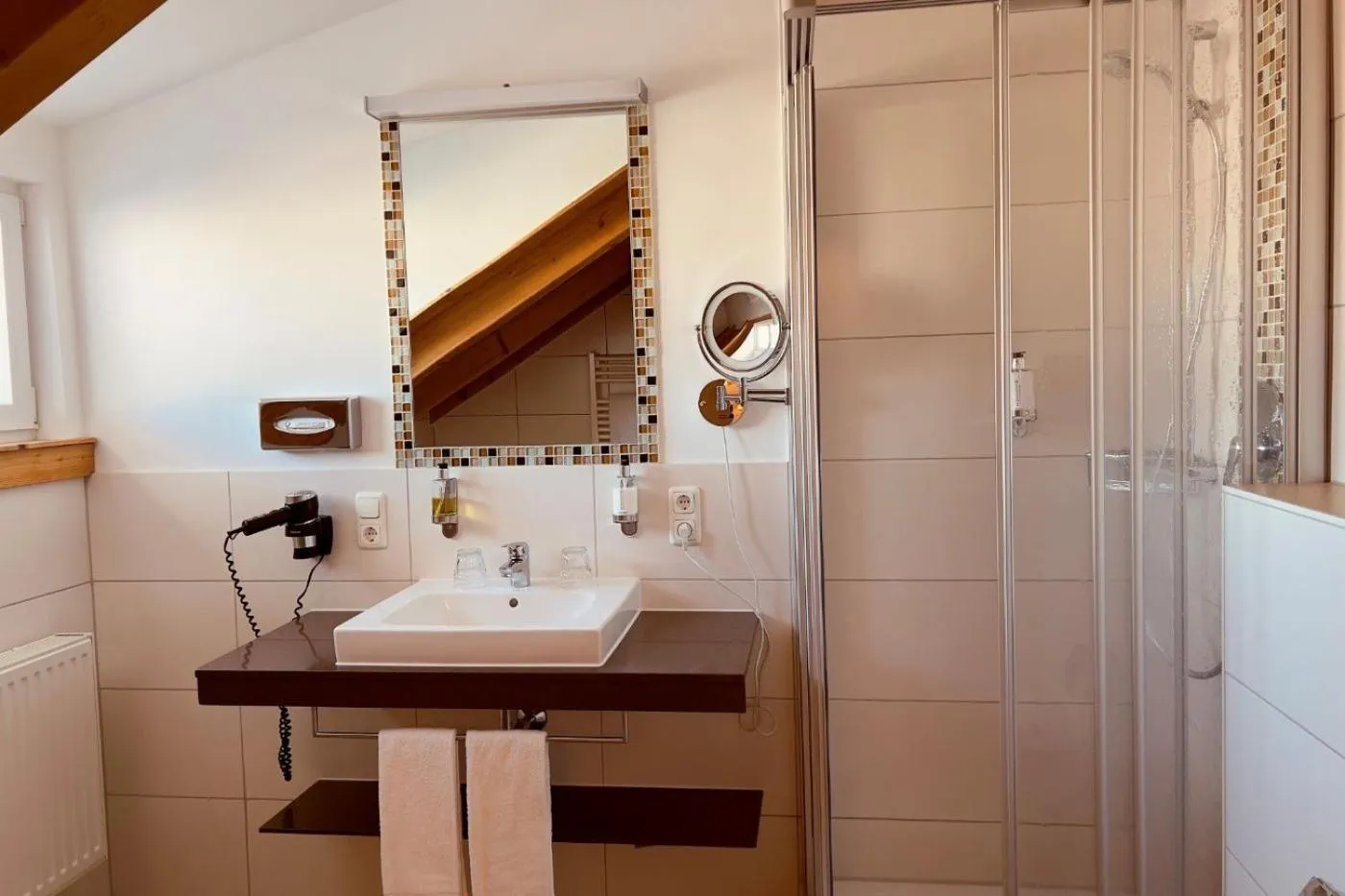 Shower in Wellnesshotel Waldruh