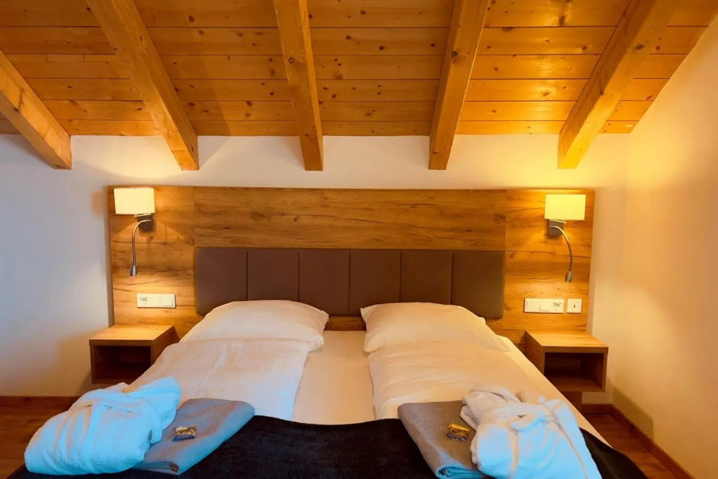 Bed in Wellnesshotel Waldruh