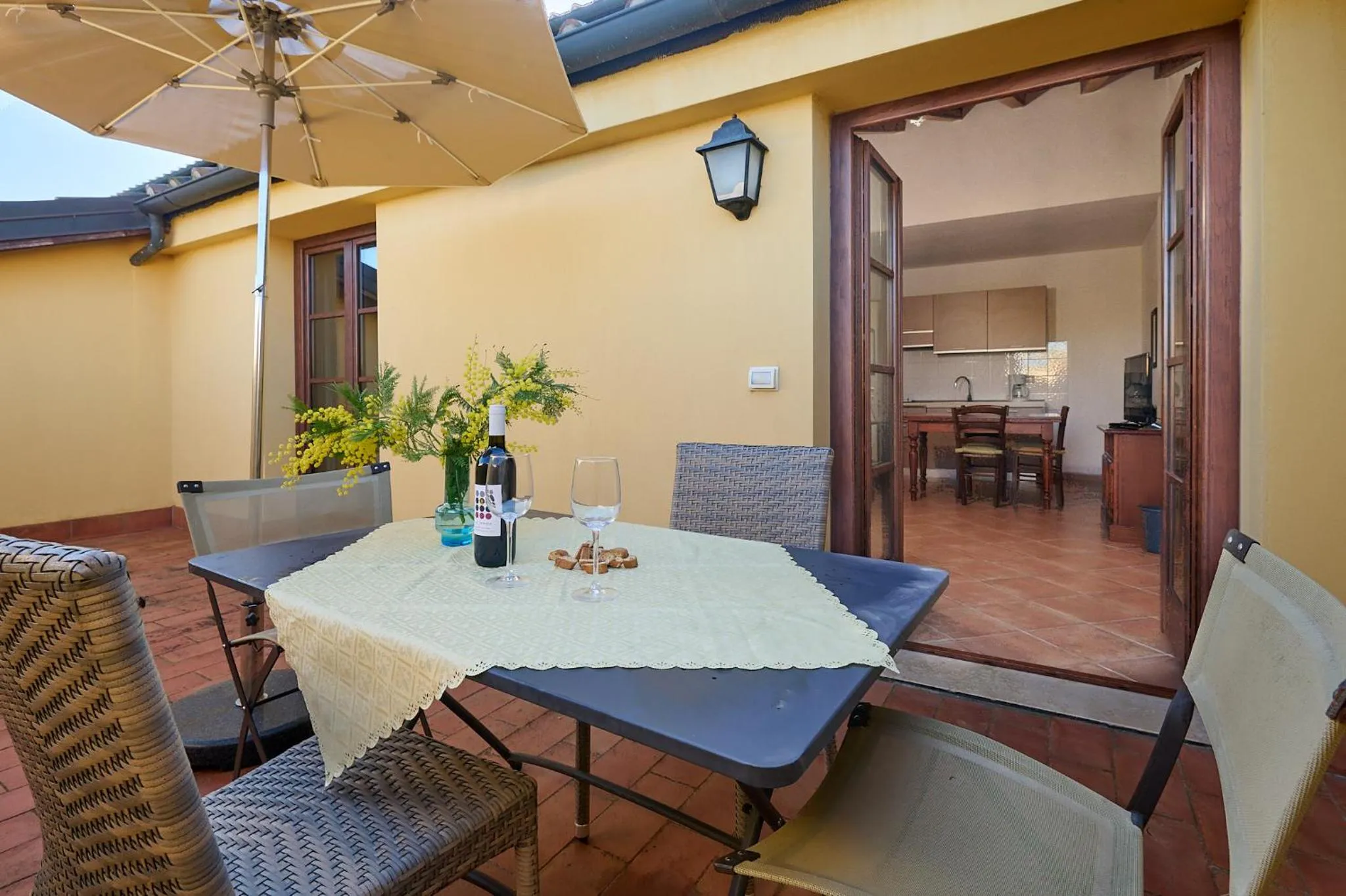 Patio in Poggio all'Agnello Sport & Family Holidays