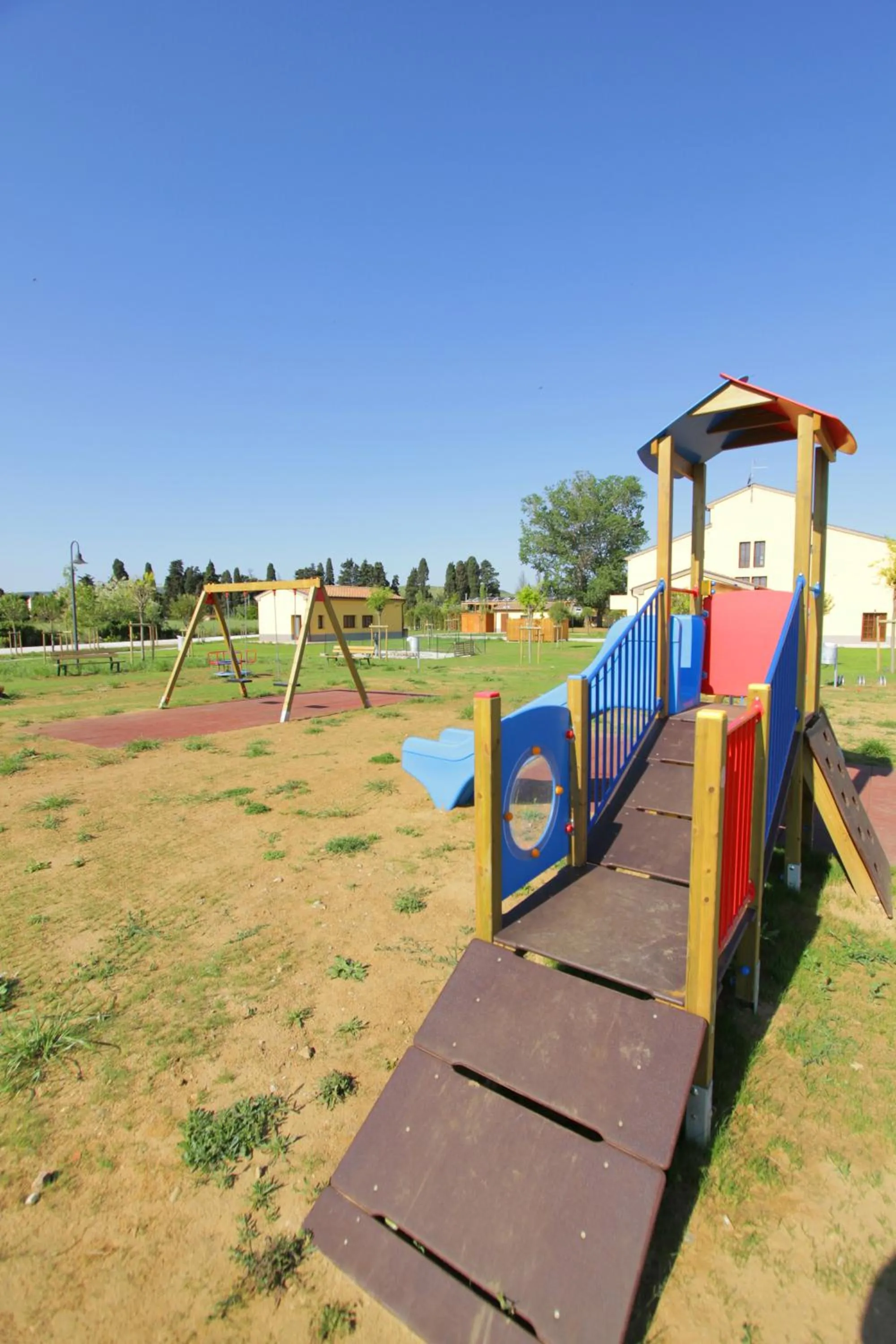 Children play ground in Poggio all'Agnello Sport & Family Holidays
