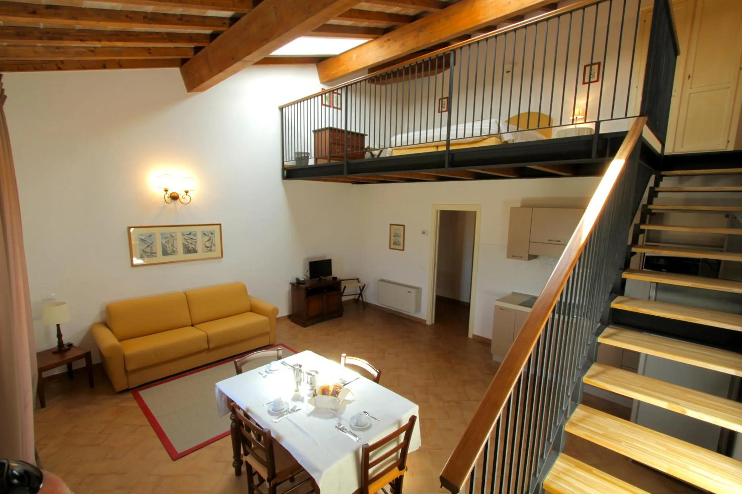 Living room in Poggio all'Agnello Sport & Family Holidays