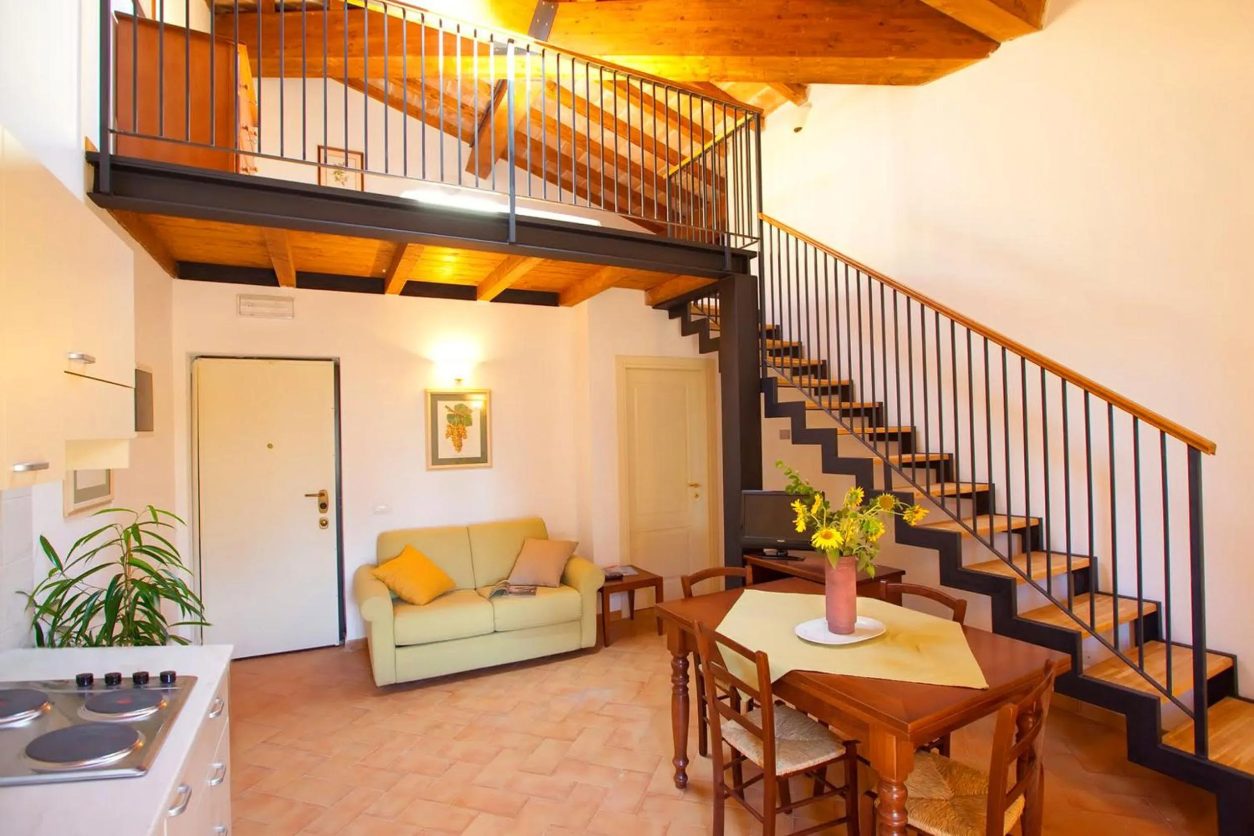 Living room in Poggio all'Agnello Sport & Family Holidays