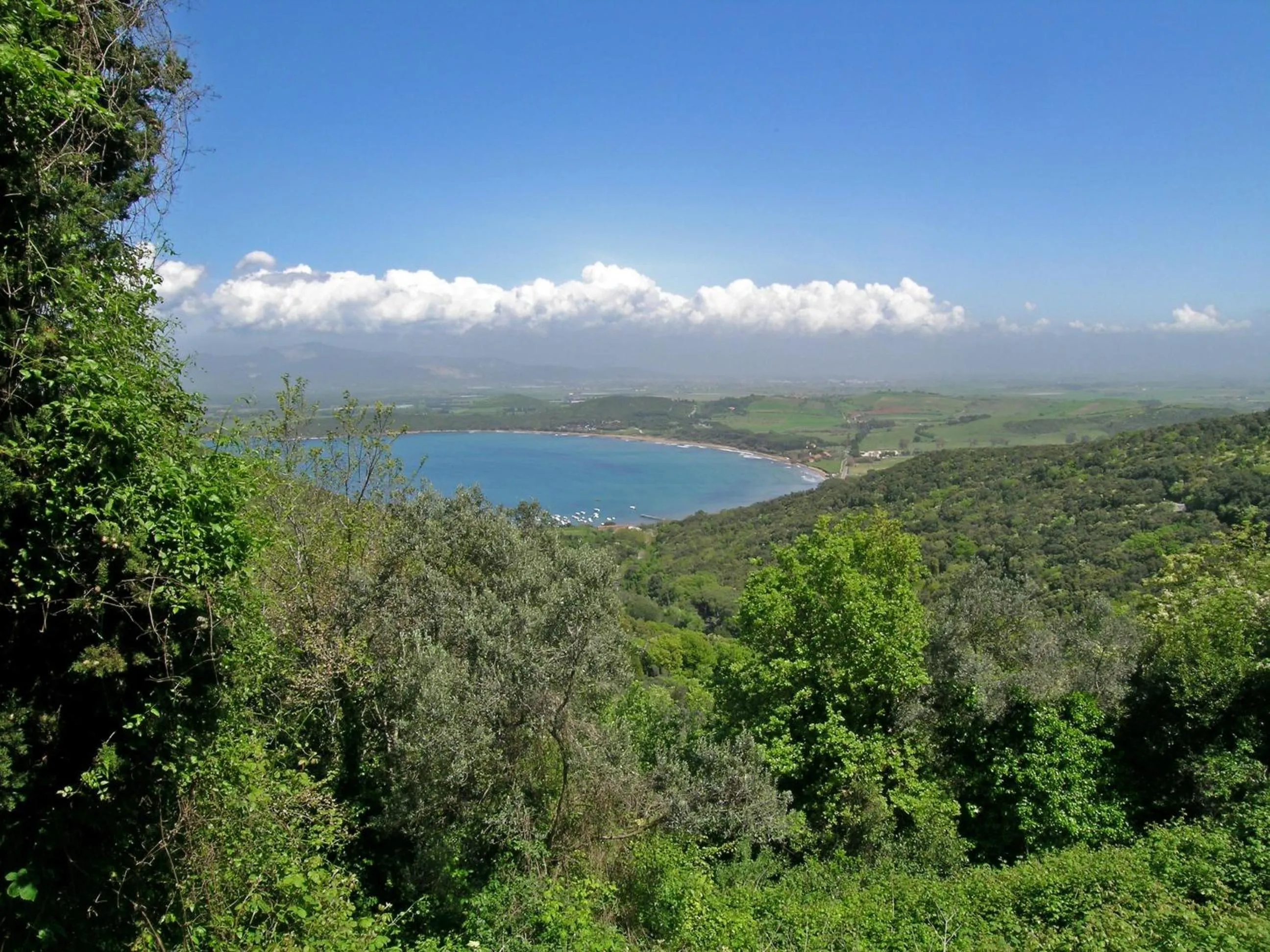 Natural landscape in Poggio all'Agnello Sport & Family Holidays