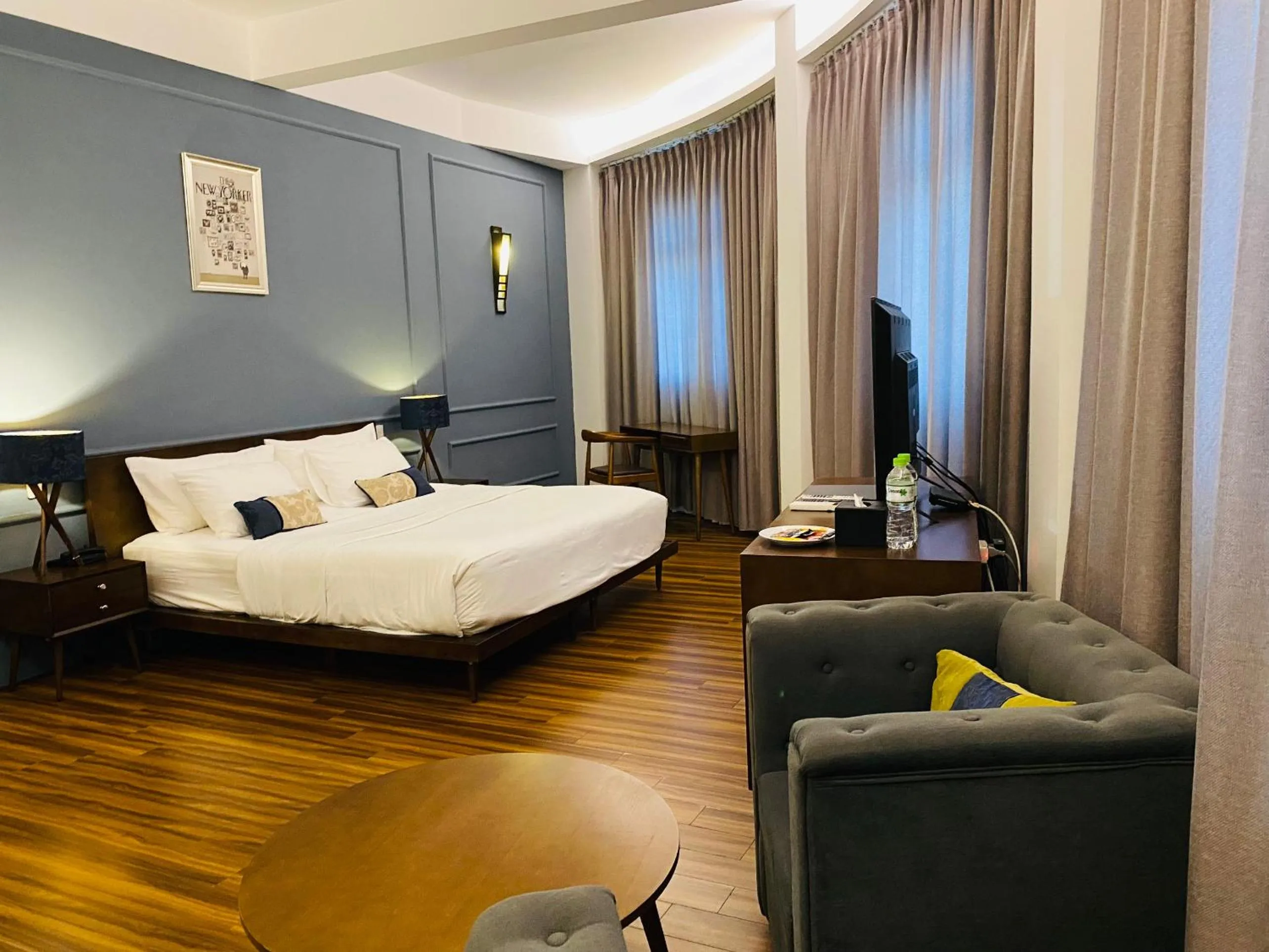 Bed in Danang Boutique Hotel