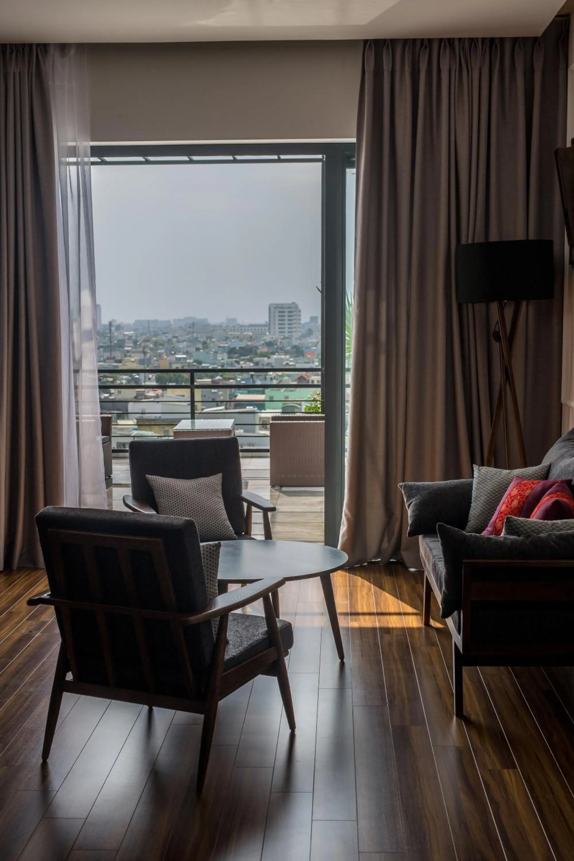 Seating area in Danang Boutique Hotel