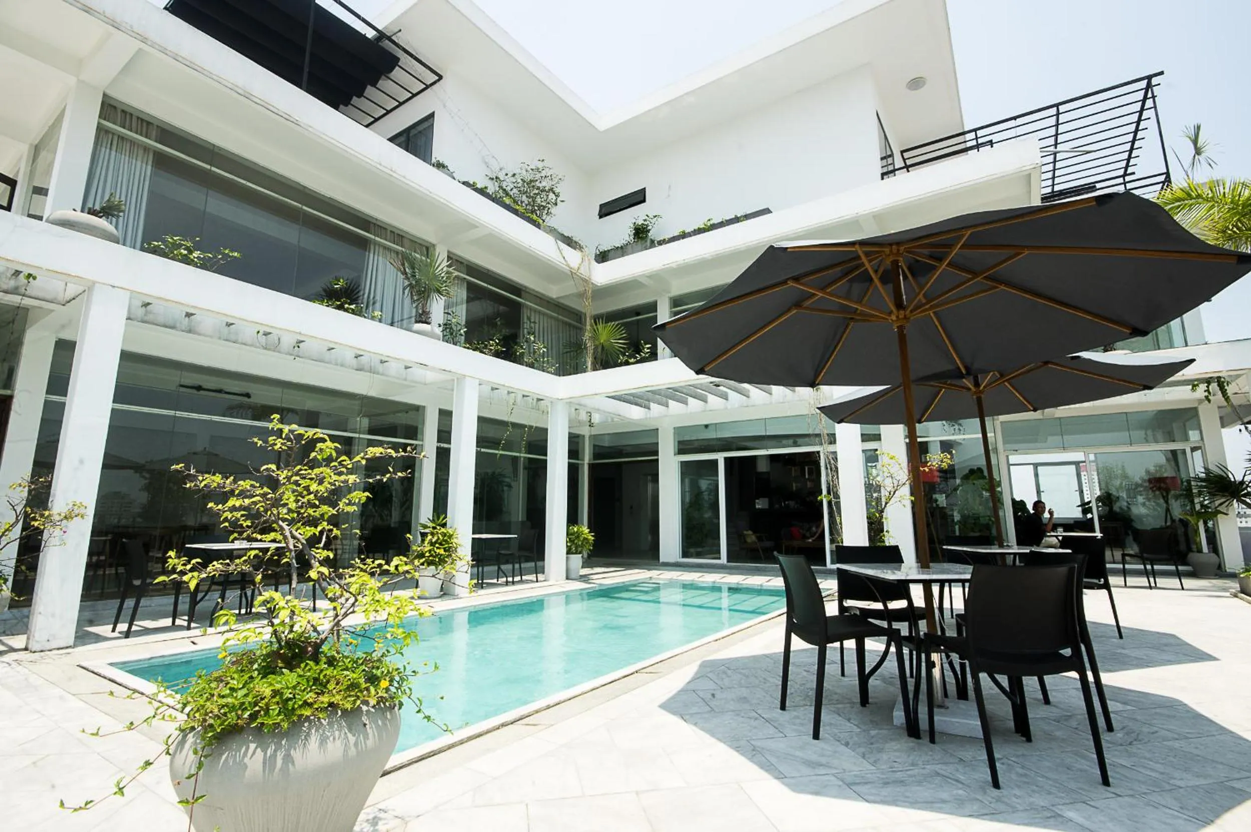 Balcony/Terrace in Danang Boutique Hotel