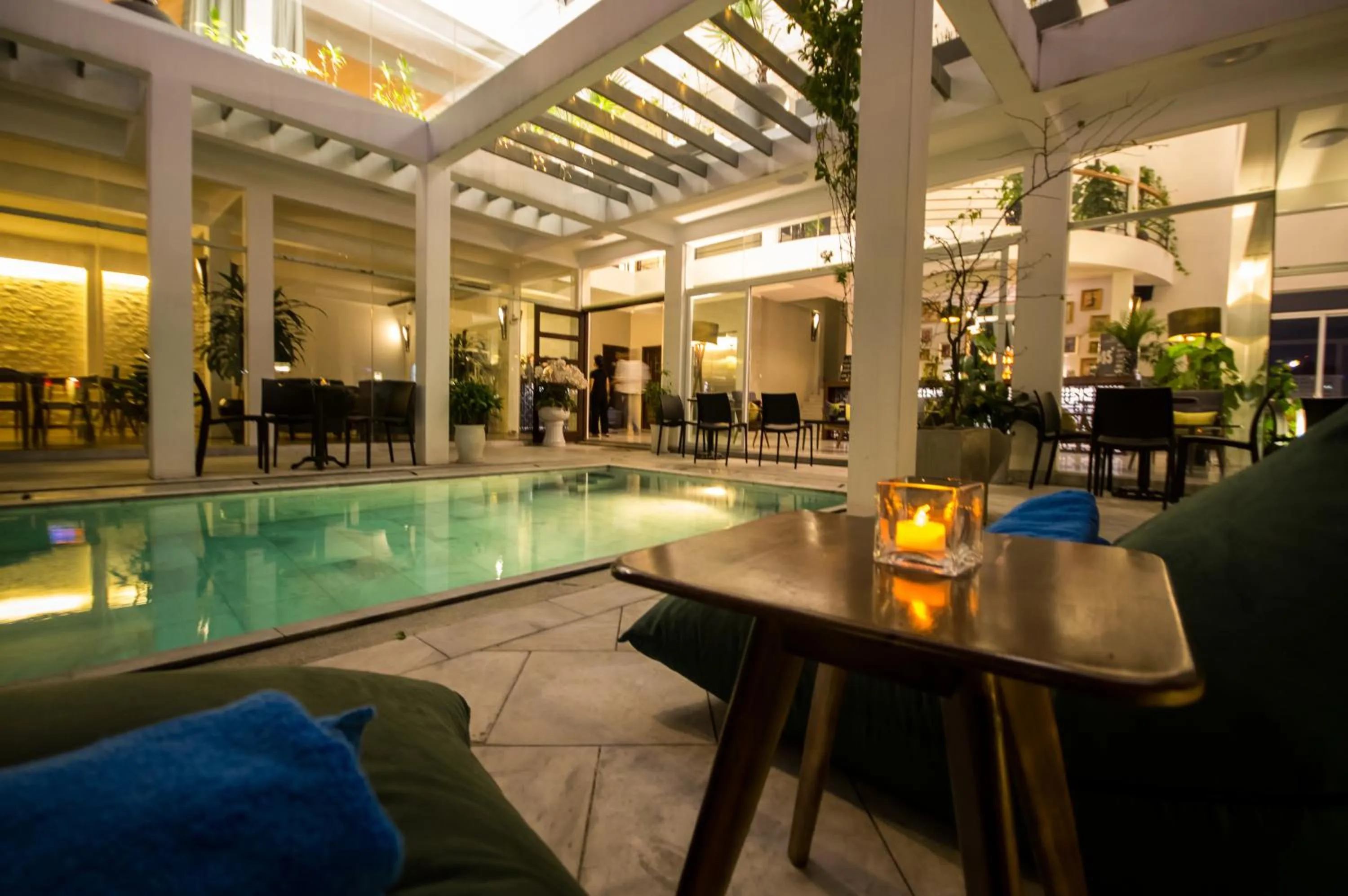 Pool view in Danang Boutique Hotel