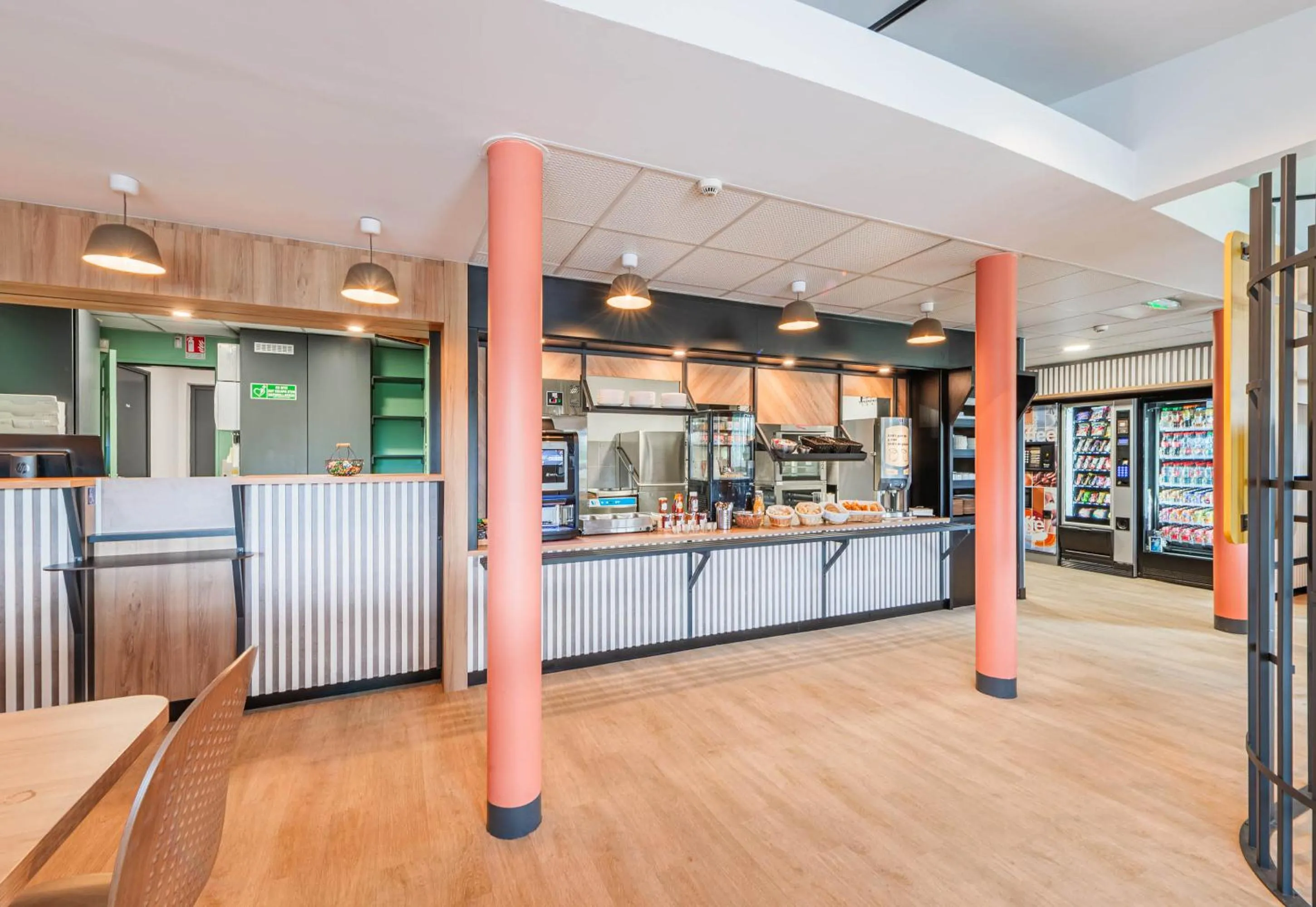 Buffet breakfast in B&B HOTEL Mulhouse Sausheim