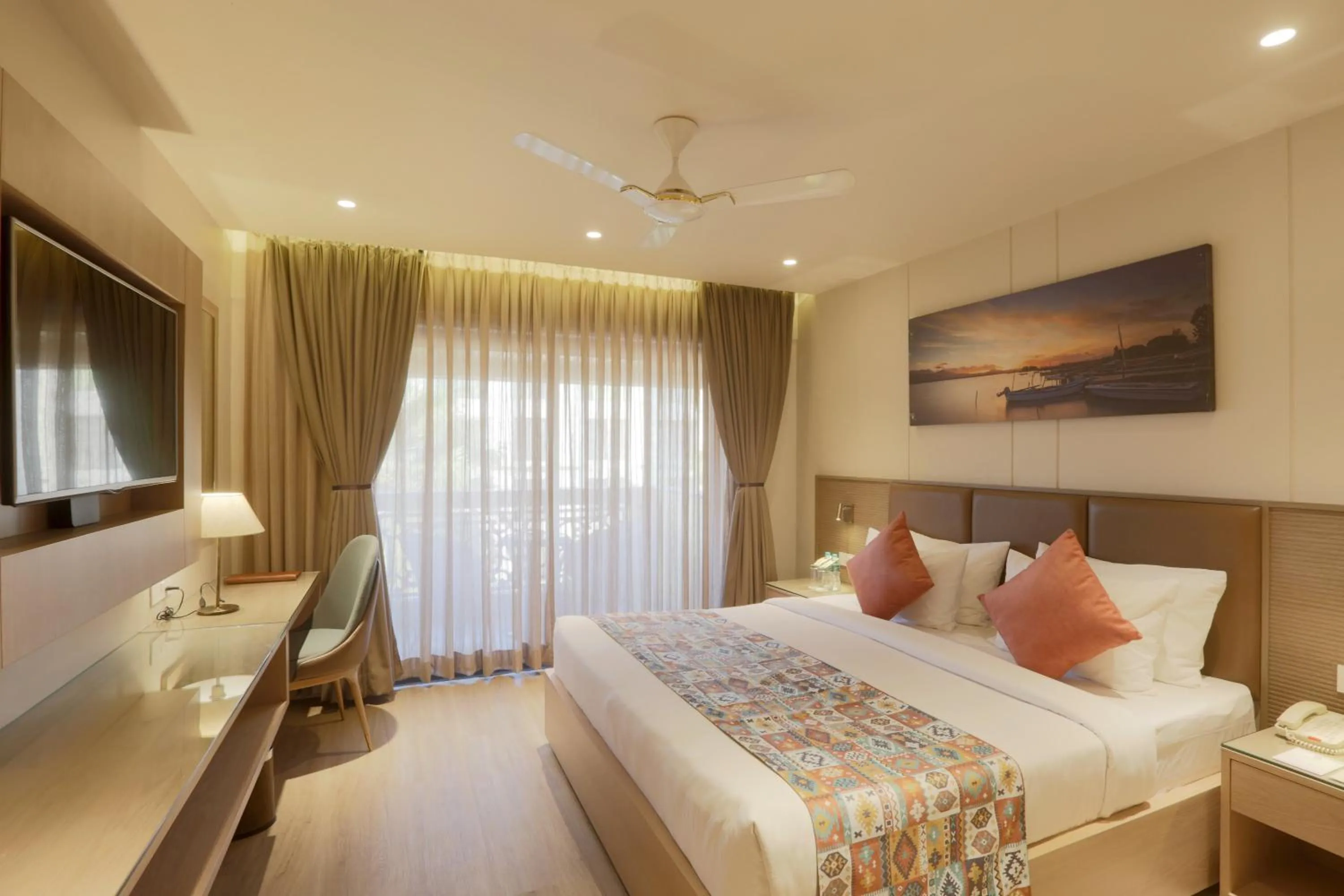 Bed in Resort De Coracao - Calangute , Goa