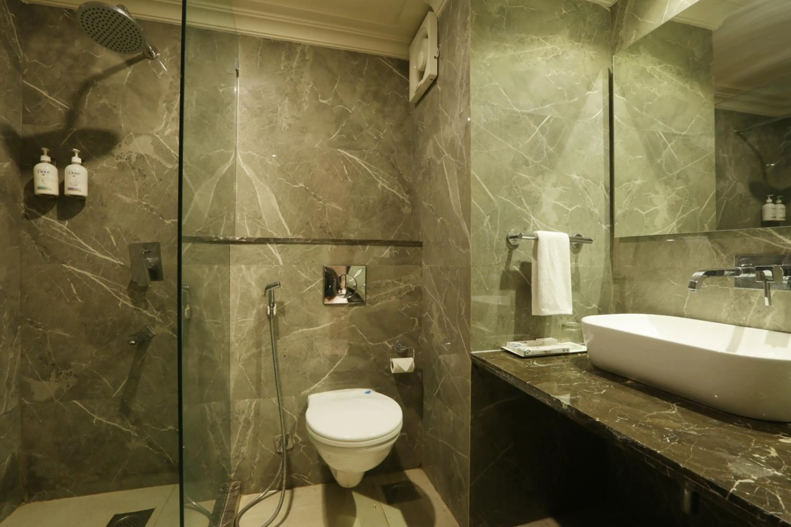 Bathroom in Resort De Coracao - Calangute , Goa