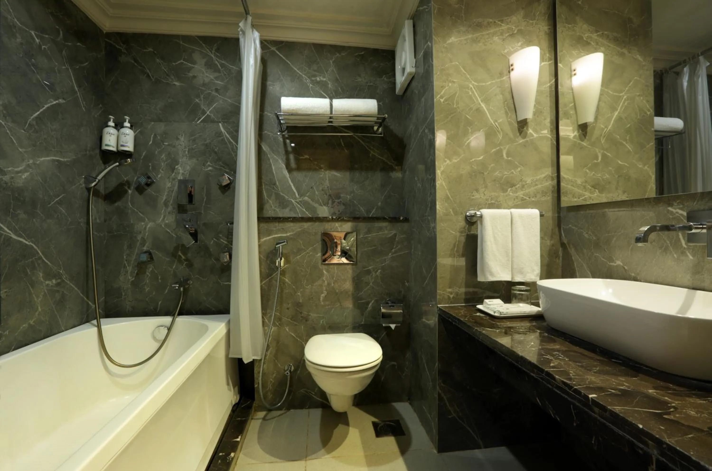 Bathroom in Resort De Coracao - Calangute , Goa