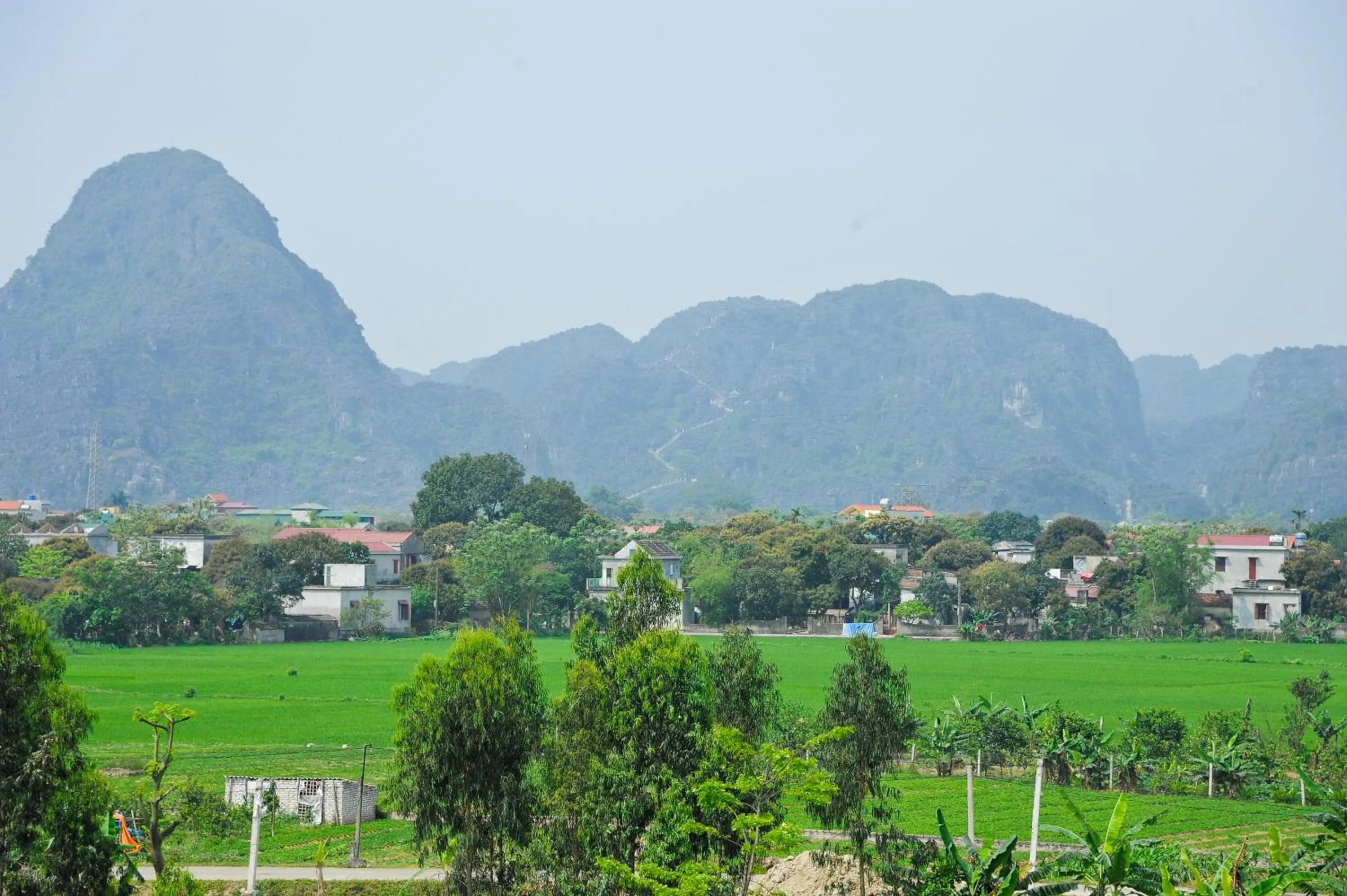 Landmark view in Hoang Giang Homestay
